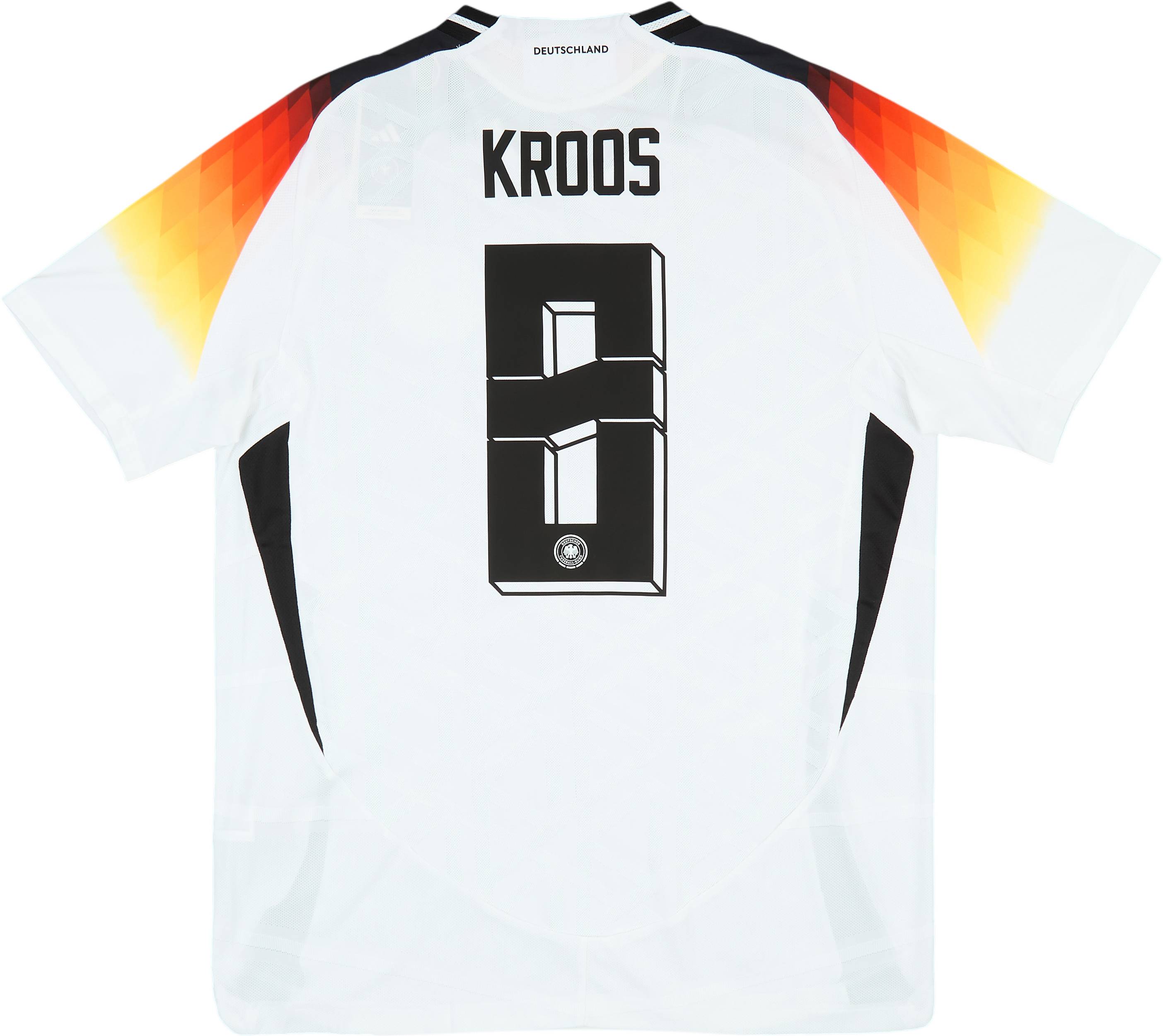 adidas ドイツ代表 KROOS 8 シャツ xl 2024-25 Germany Authentic Home Shirt Kroos #8