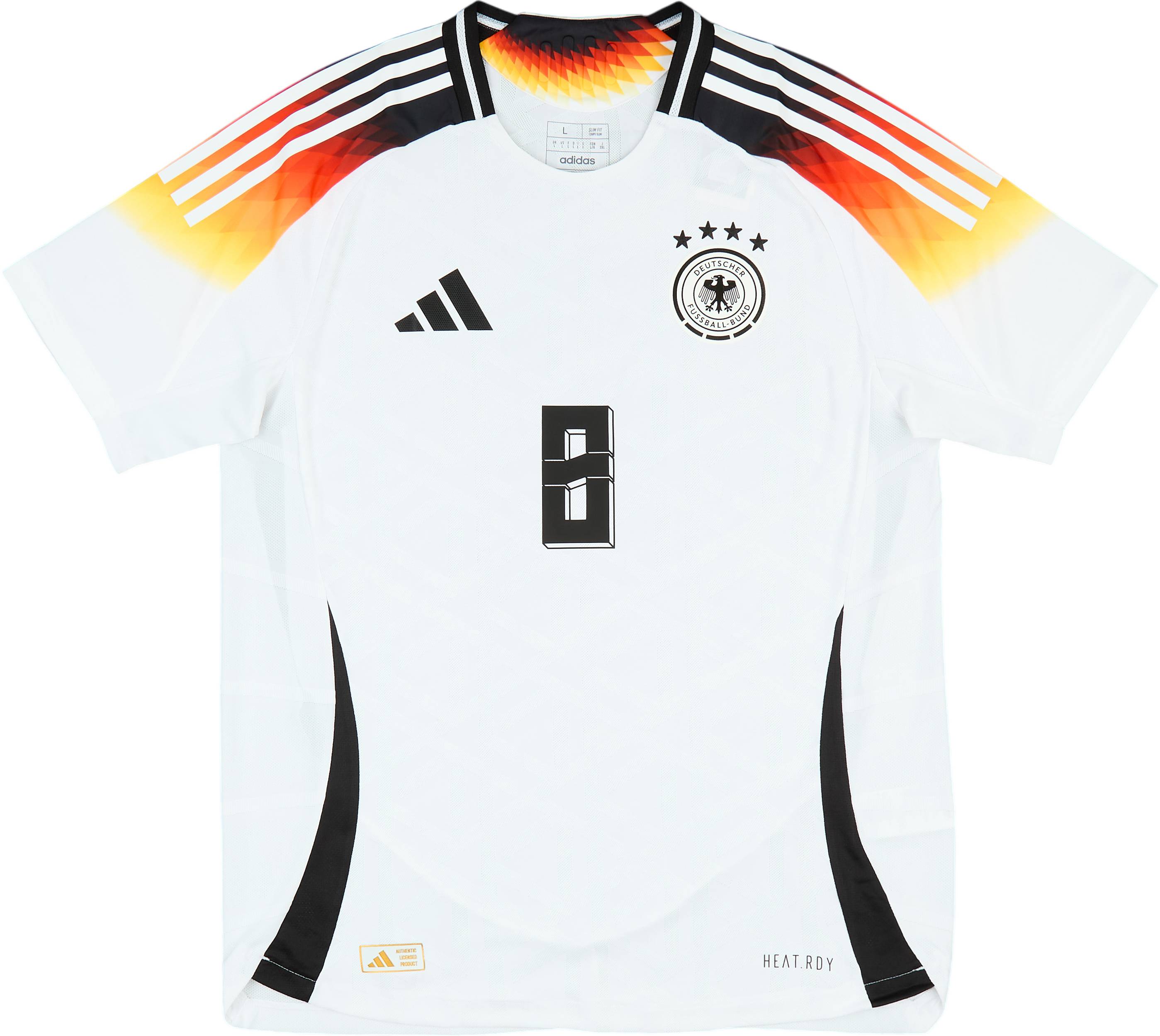 2024-25 Germany Authentic Home Shirt Kroos #8