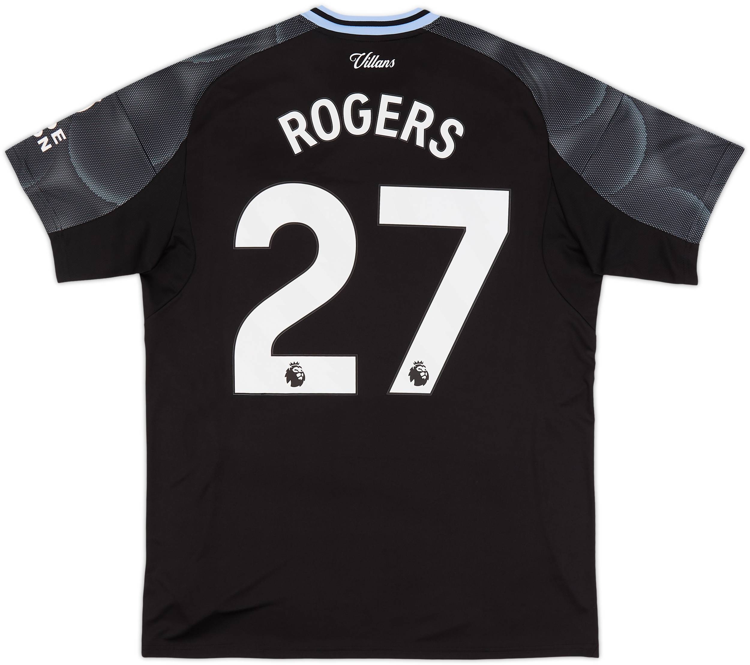 2025-26 Aston Villa Away Shirt Rogers #27