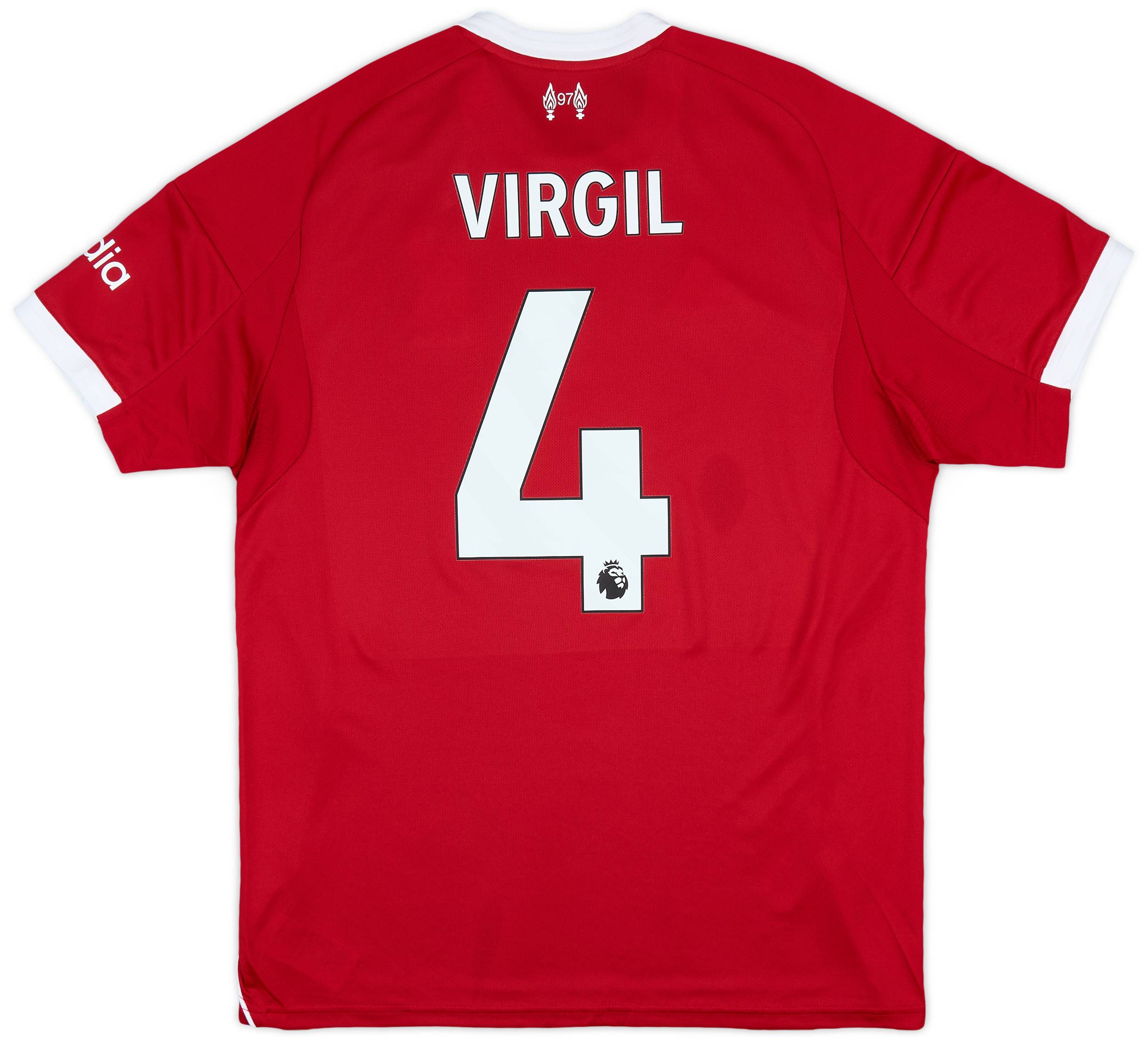 新品 リバプール 25/26 VIRGIL 4 シャツ 半袖 2025-26 Liverpool Home Shirt Virgil #4