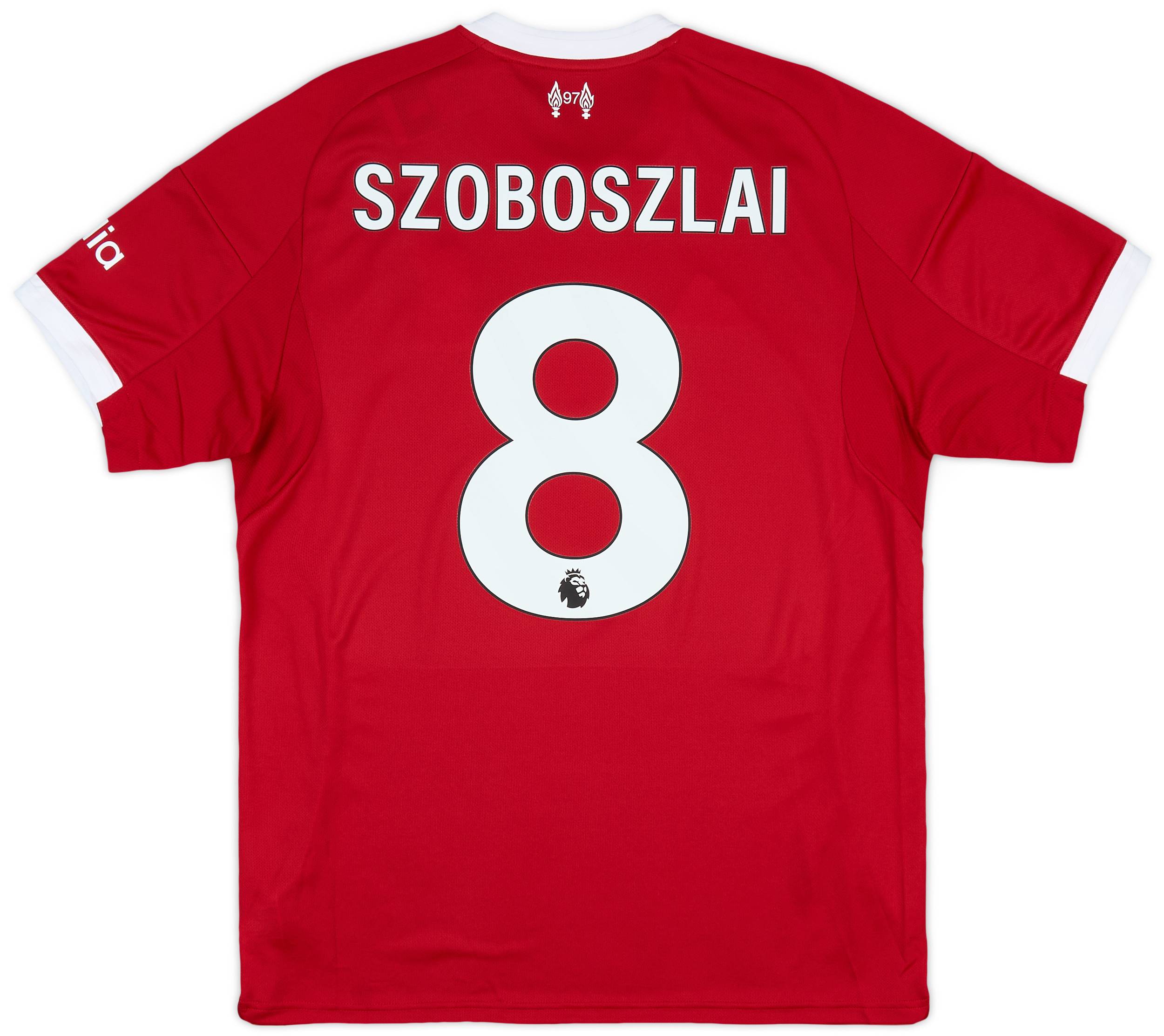 ‌2025-26 リバプール ホーム8号ソボスロイ Lサイズ 2025-26 Liverpool Home Shirt Szoboszlai #8