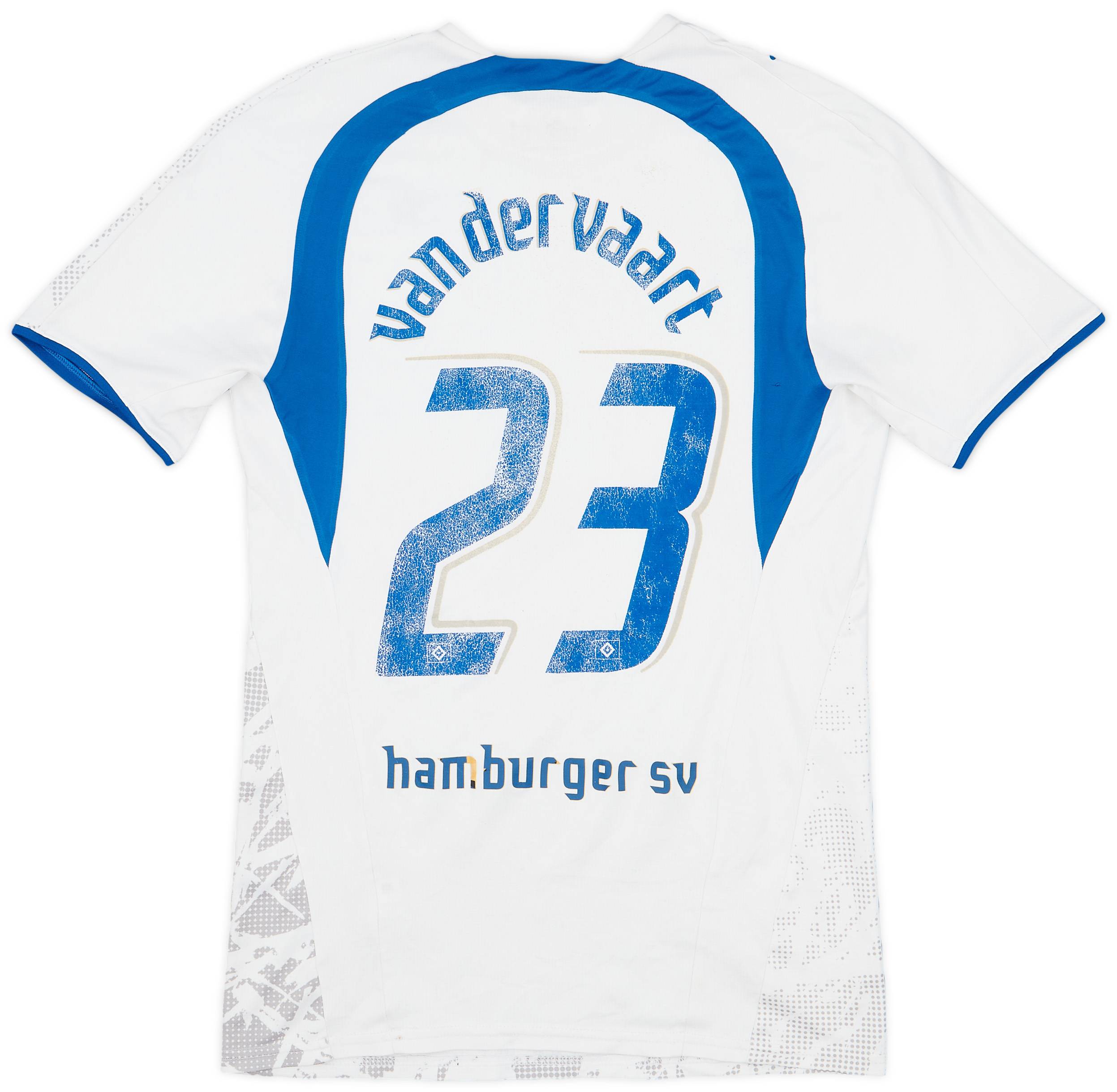 トッテナムユニフォームVAN DER VAART 2006-07 Hamburg Home Shirt Van der Vaart #23 - 4/10 - (XS)