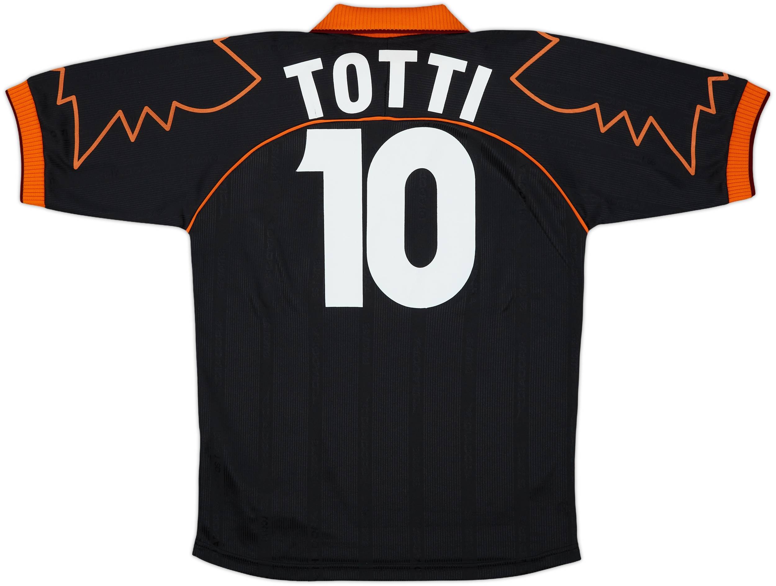 2009-10 Roma Home Shirt Totti #10 - 5/10 - (M)