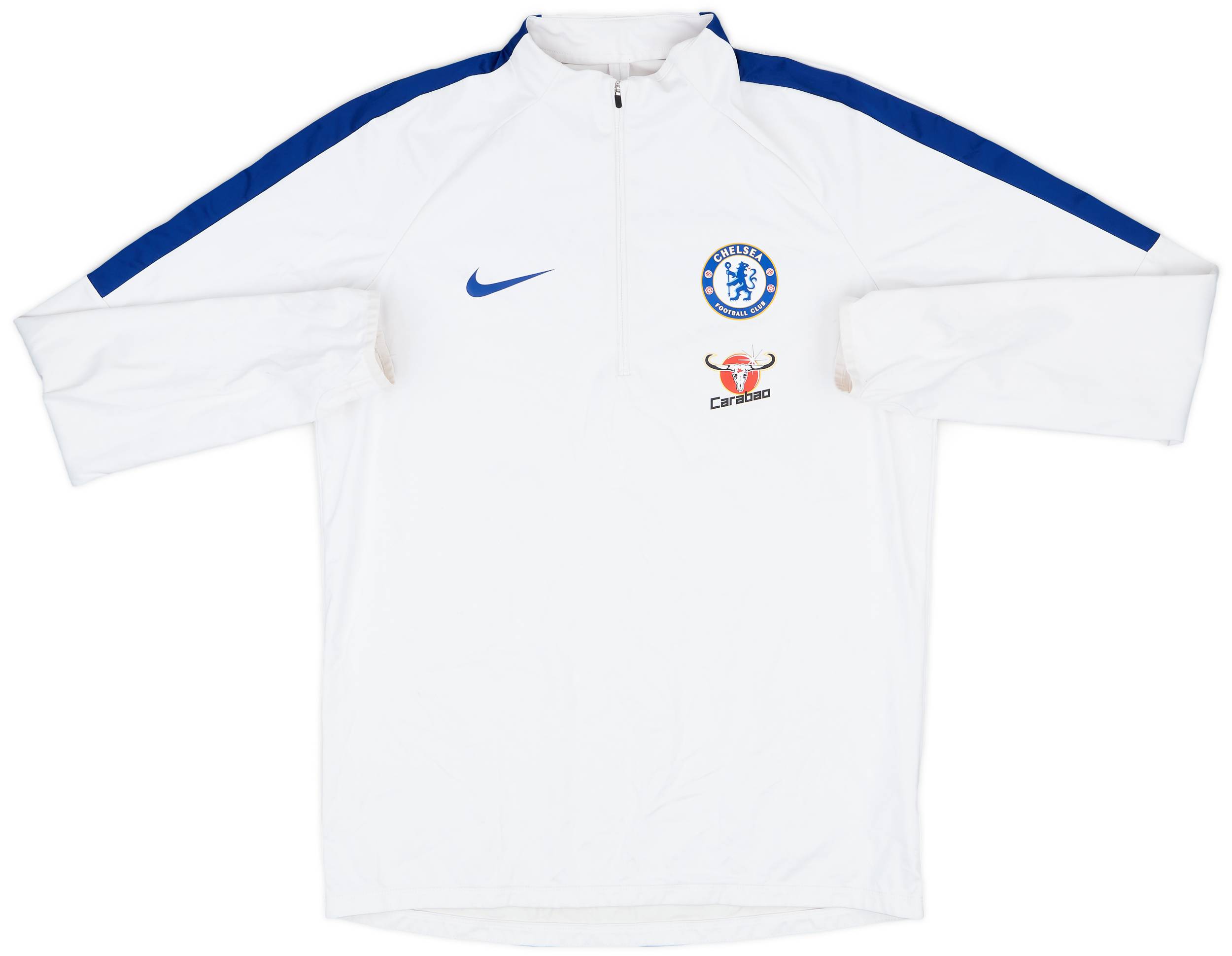 2017-18 Chelsea Nike 1/4 Zip Drill Top - 7/10 - (M)