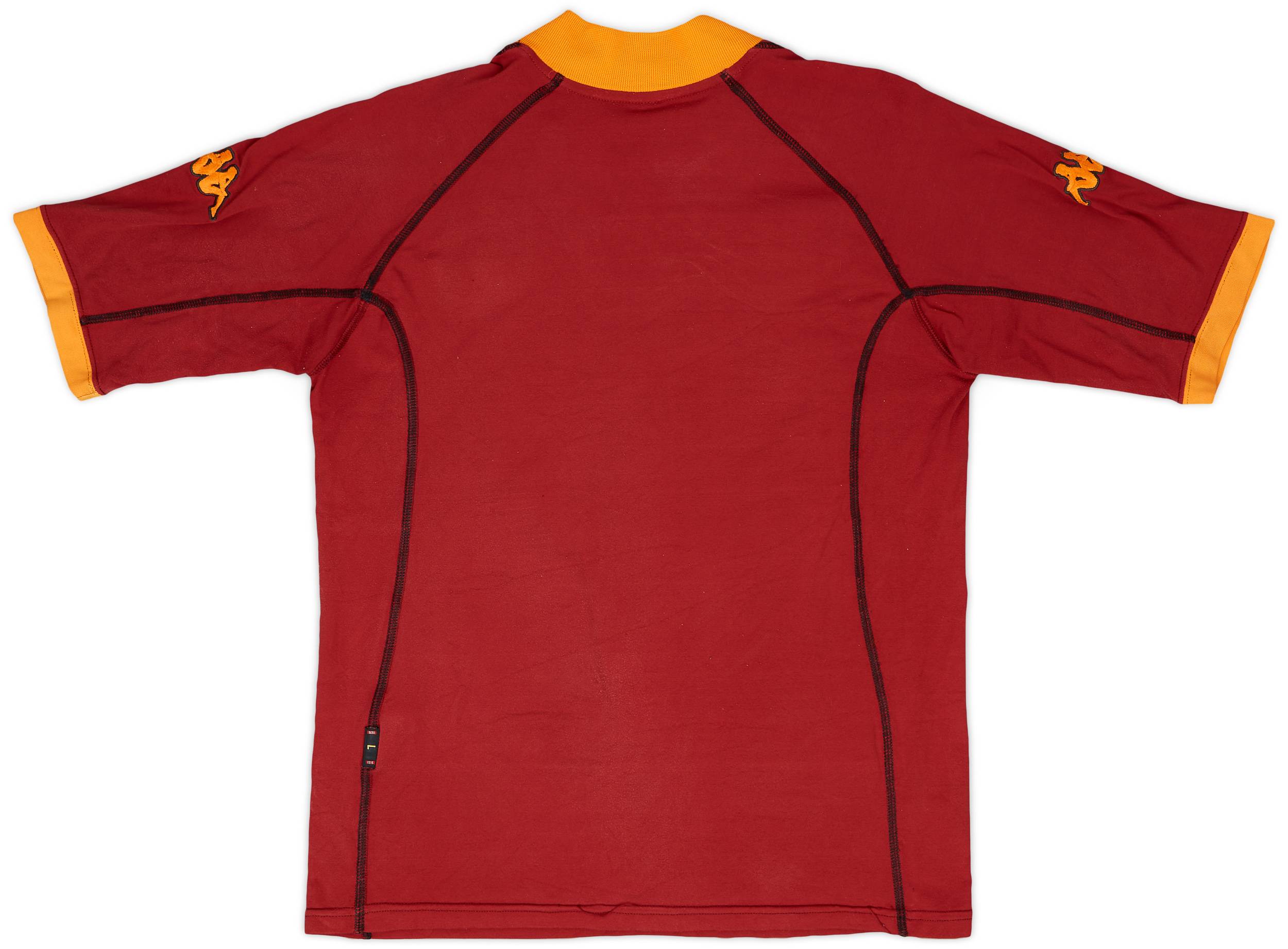 【レア】AS ROMA ホーム　2001-2002 2001-02 Roma Home Shirt - 5/10 - (L)