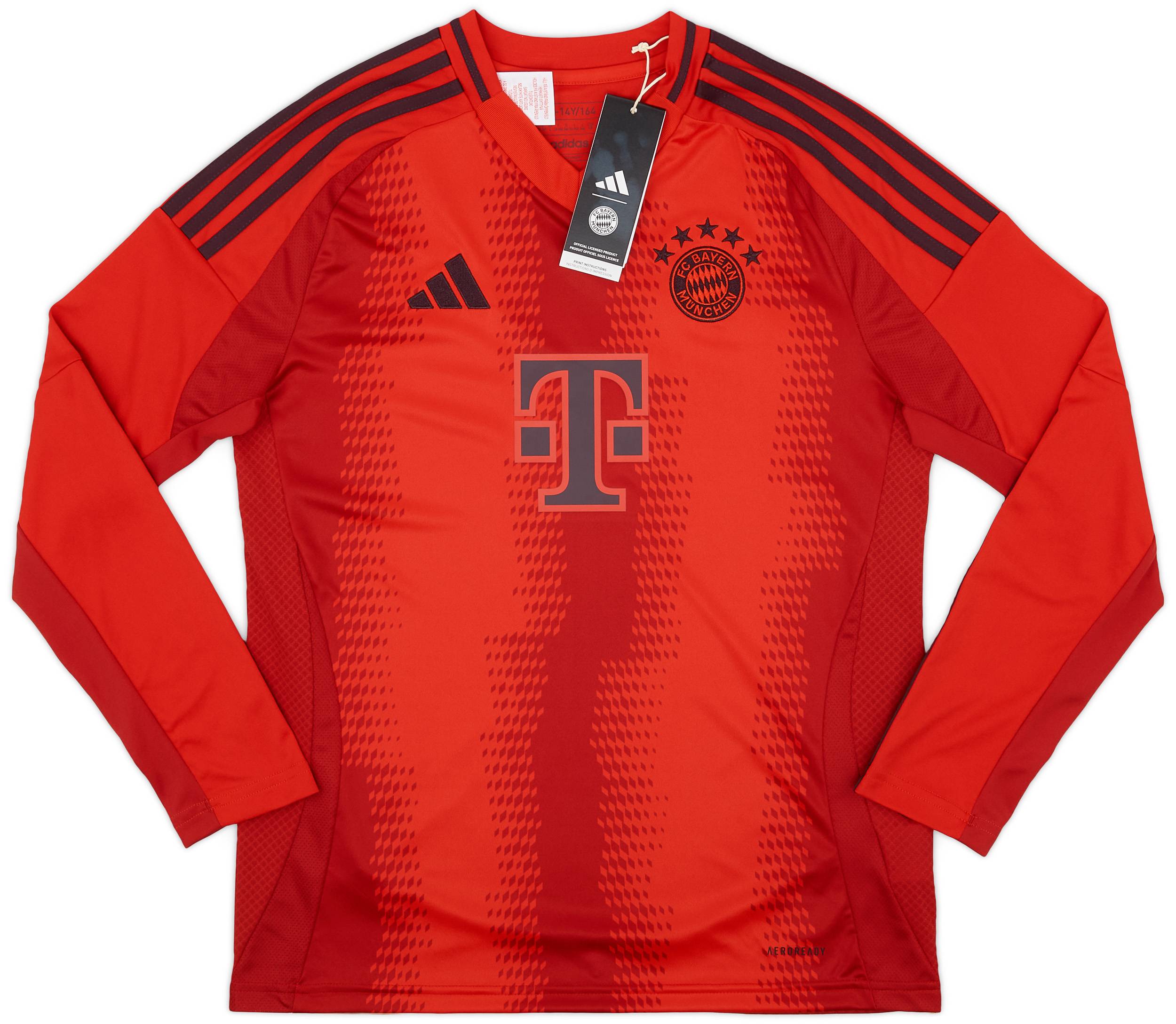 2024-25 Bayern Munich Home L/S Shirt Kane #9