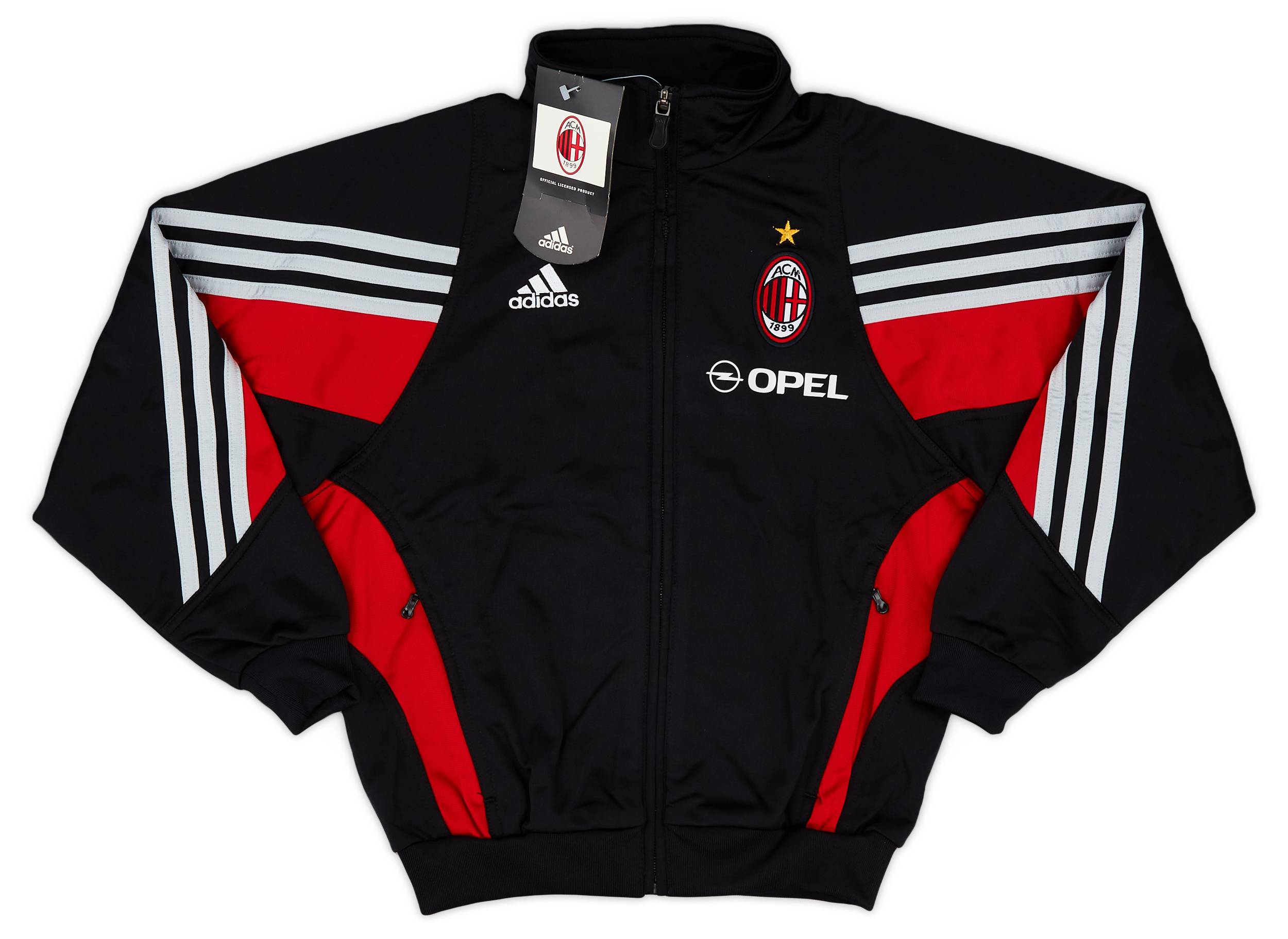 A.C. Milan adidas ブラックジャケット O y2k Vintage Adidas AC Milan Blokecore Football Sweatshirt Y2K | eBay
