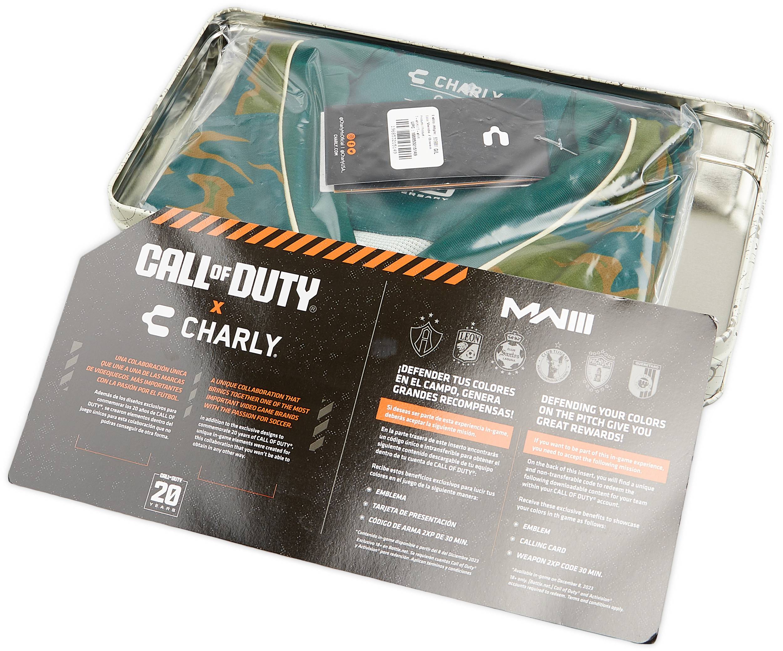 クラブ・レオン 23/24 コール オブ デューティ 特別 半袖 ユニフォーム クラブ・レオン 23/24 コール オブ デューティ 特別 半袖