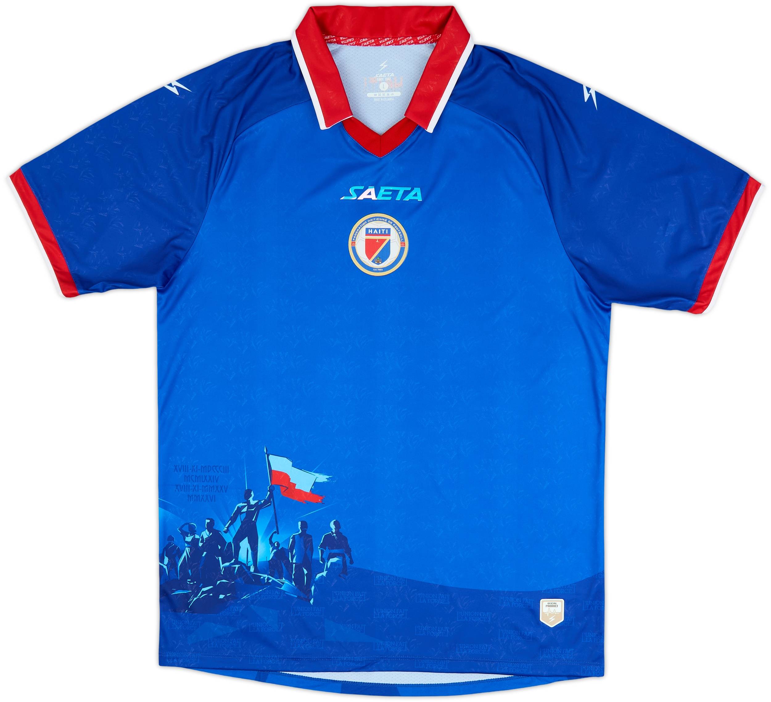 2026-27 Haiti Authentic Home Shirt