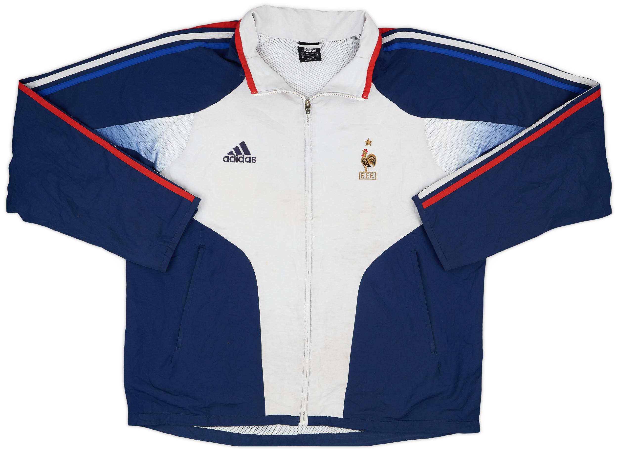 2004-06 France adidas Track Jacket - 3/10 - (XL)