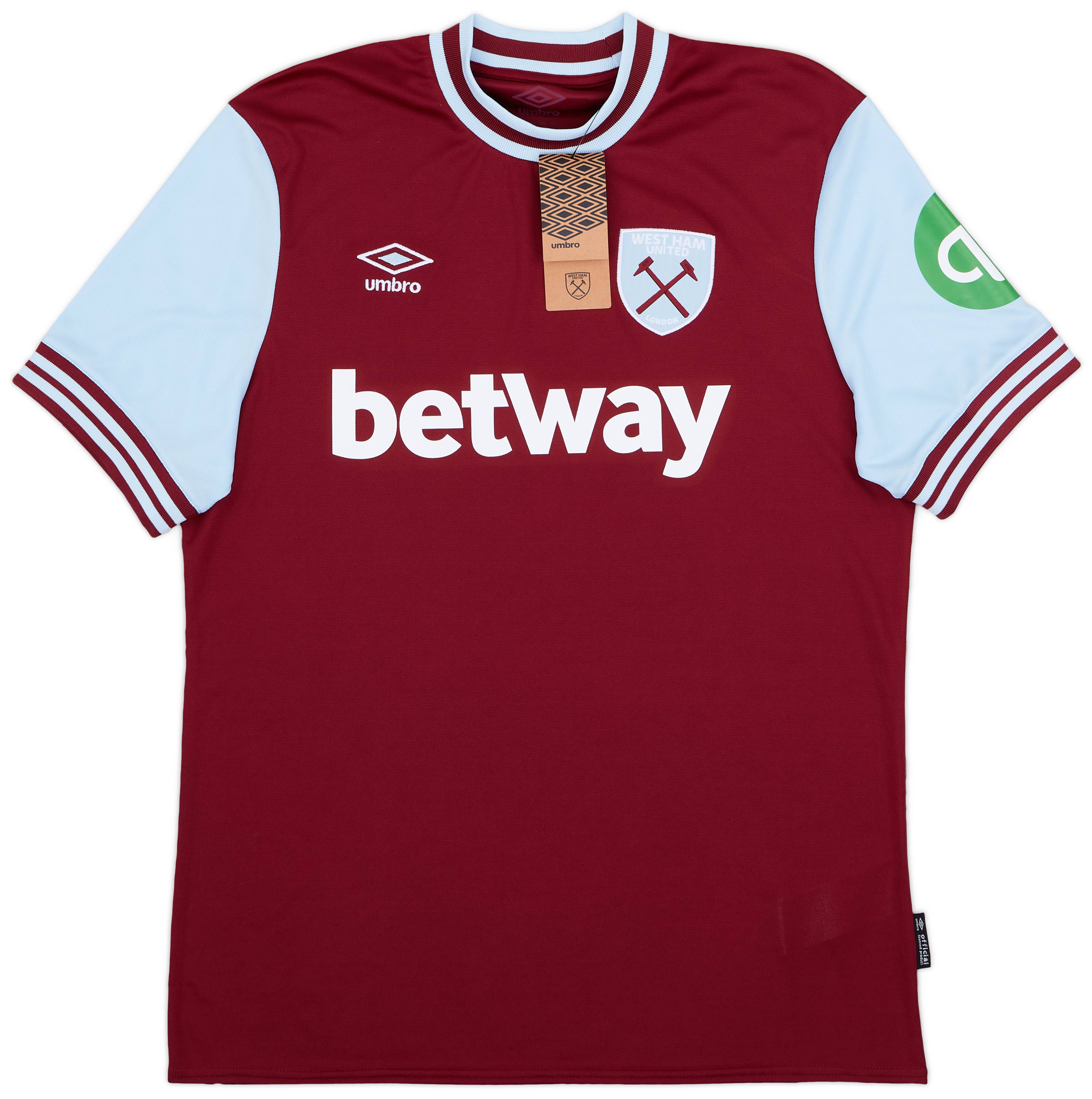 2024-25 West Ham Home Shirt
