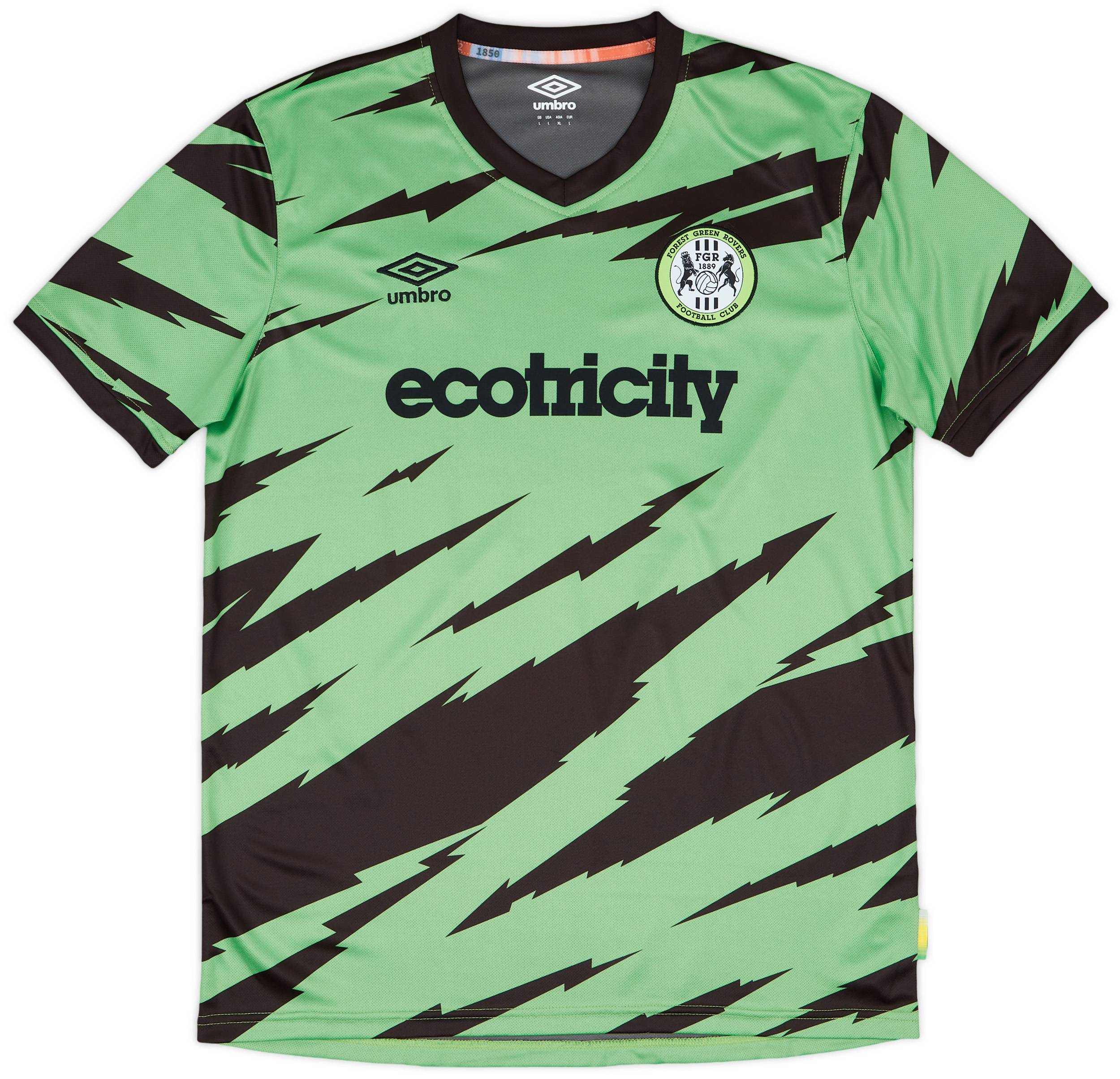 【UMBRO】 HBL British Casual Game Shirt GREEN1 2024-25 Forest Green Rovers Home Shirt