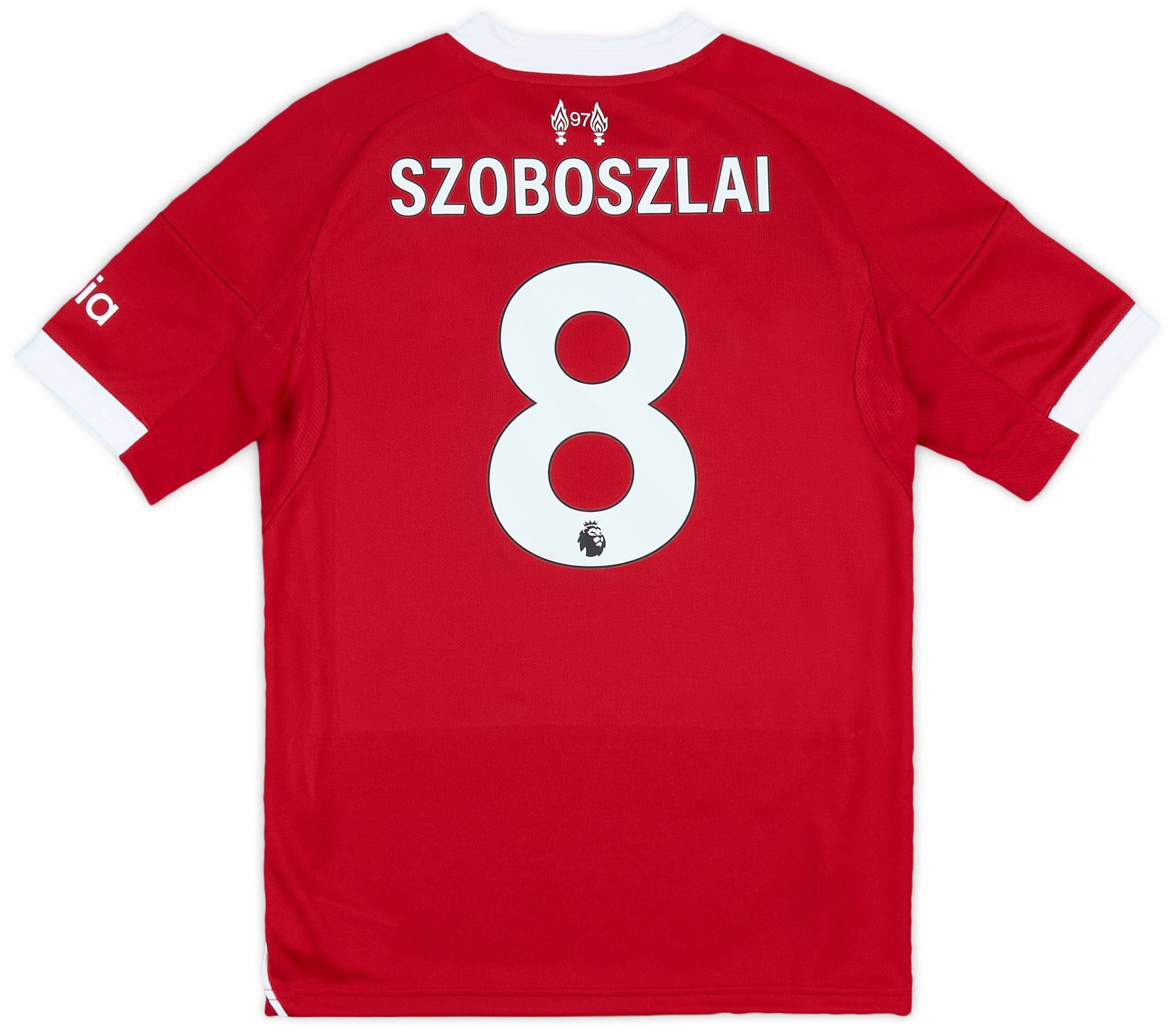 2025-26 Liverpool Home Shirt Szoboszlai #8 (KIDS)