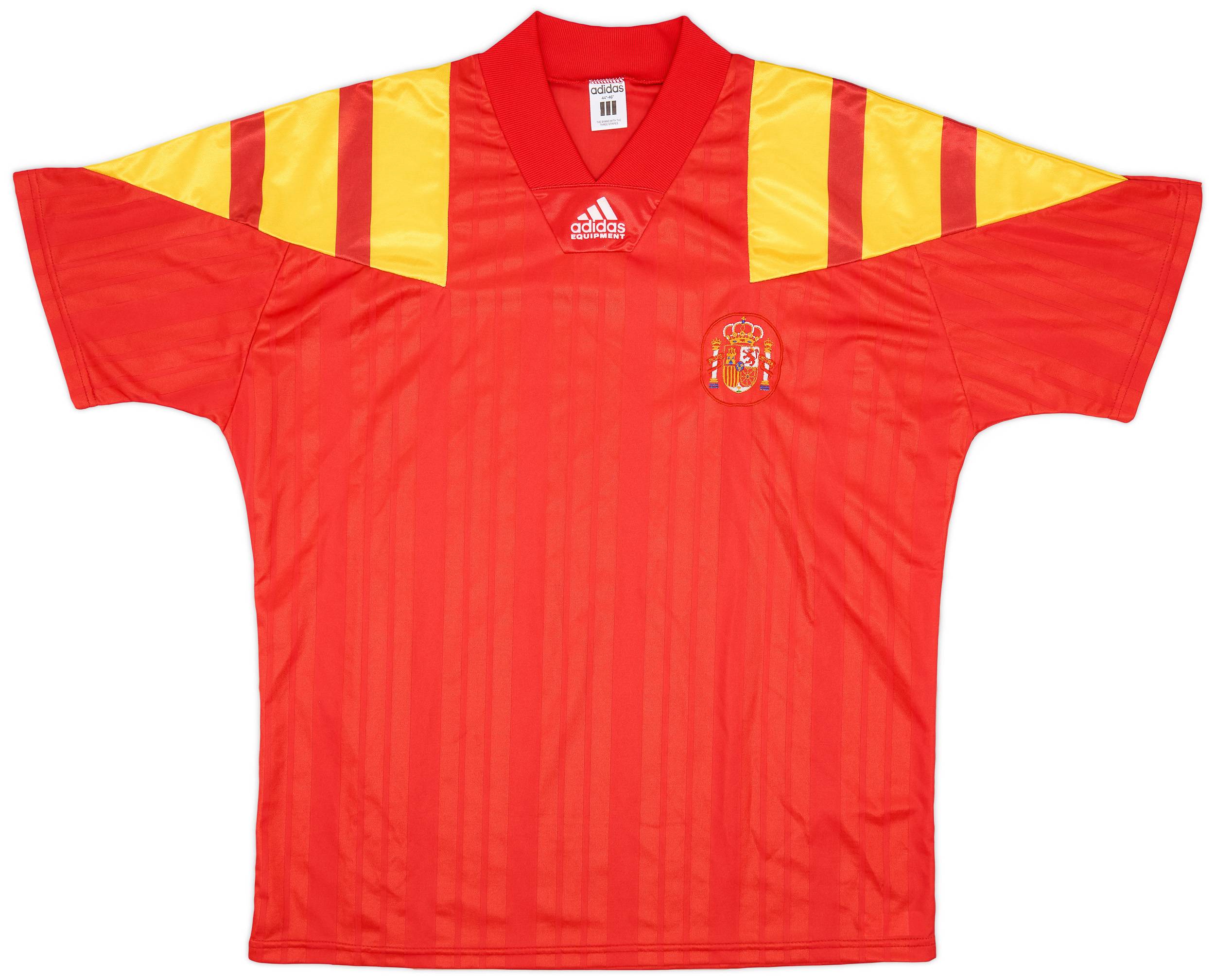 クリスマスツリー特価！ 1992-94 Spain Home Shirt - 10/10 - (L/XL) ウェア