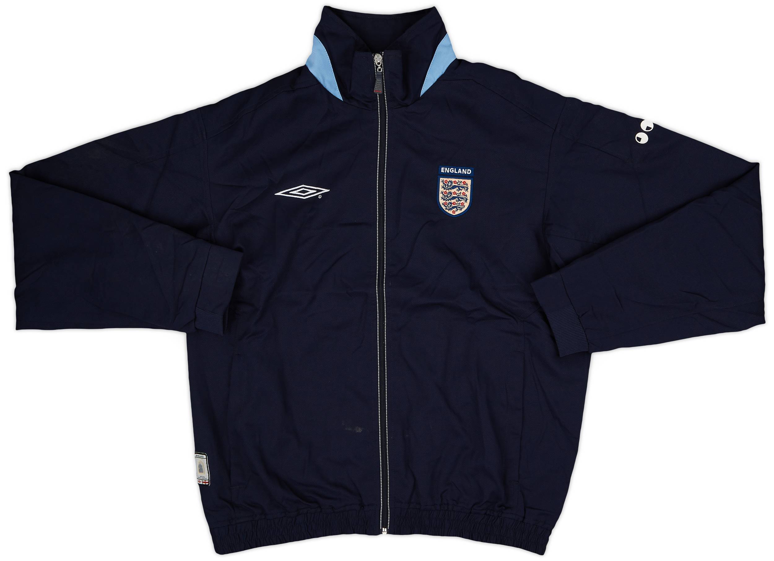 ウェア UMBRO - UMBRO M 2002 ENGLAND Long sleeve uniform England 2002 WC Home Soccer Long Sleeve Jersey BECKHAM #7
