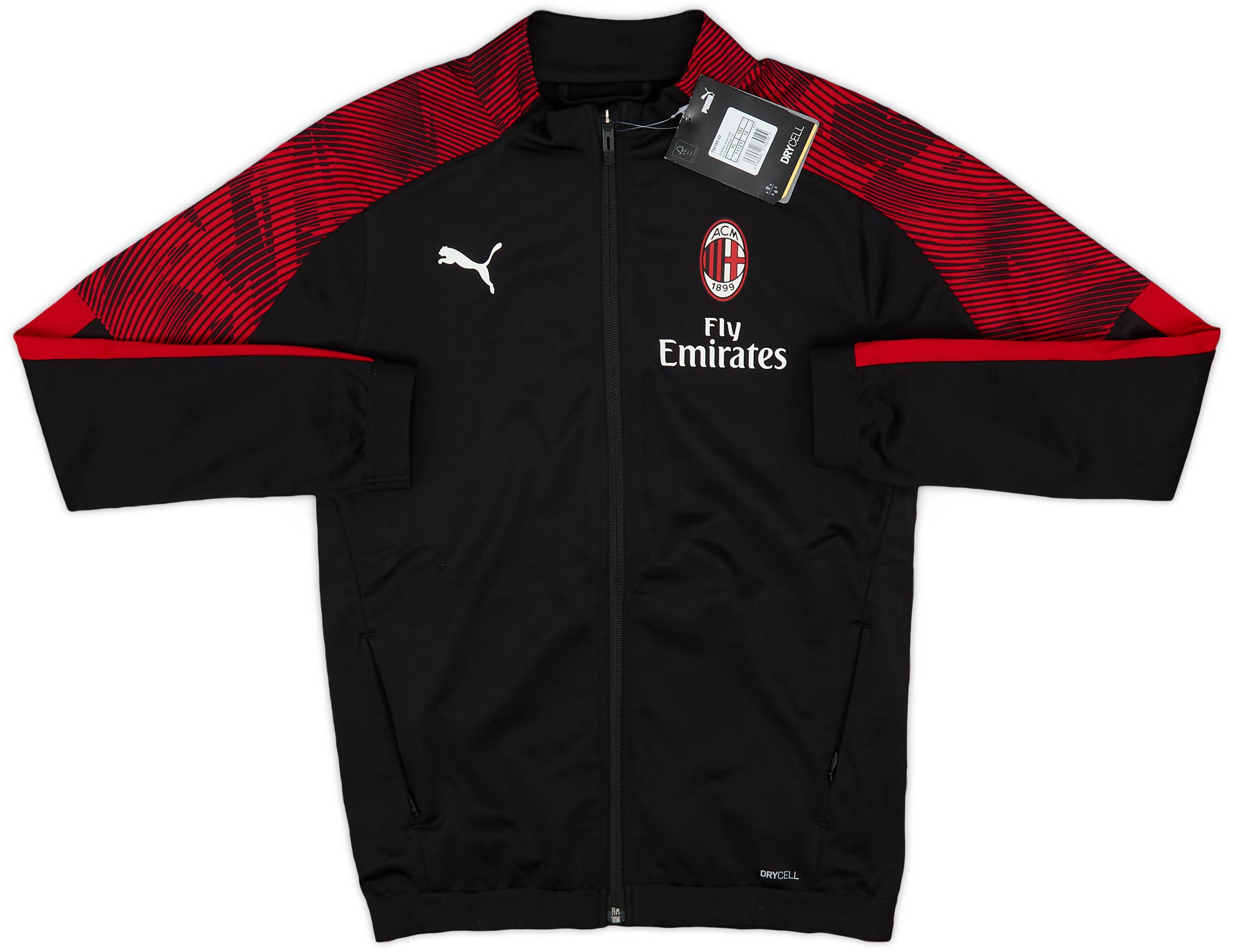 2019-20 AC Milan Puma Track Jacket (L.Boys)