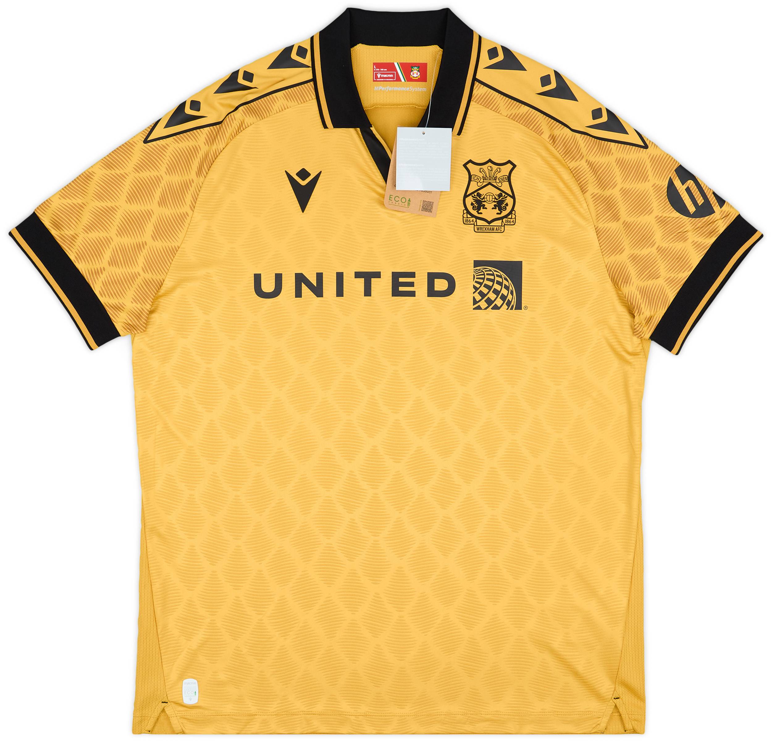 【日本未発売】WrexhamAFC 24-25 3rdシャツ インポートLサイズ 2024-25 Wrexham Third Shirt