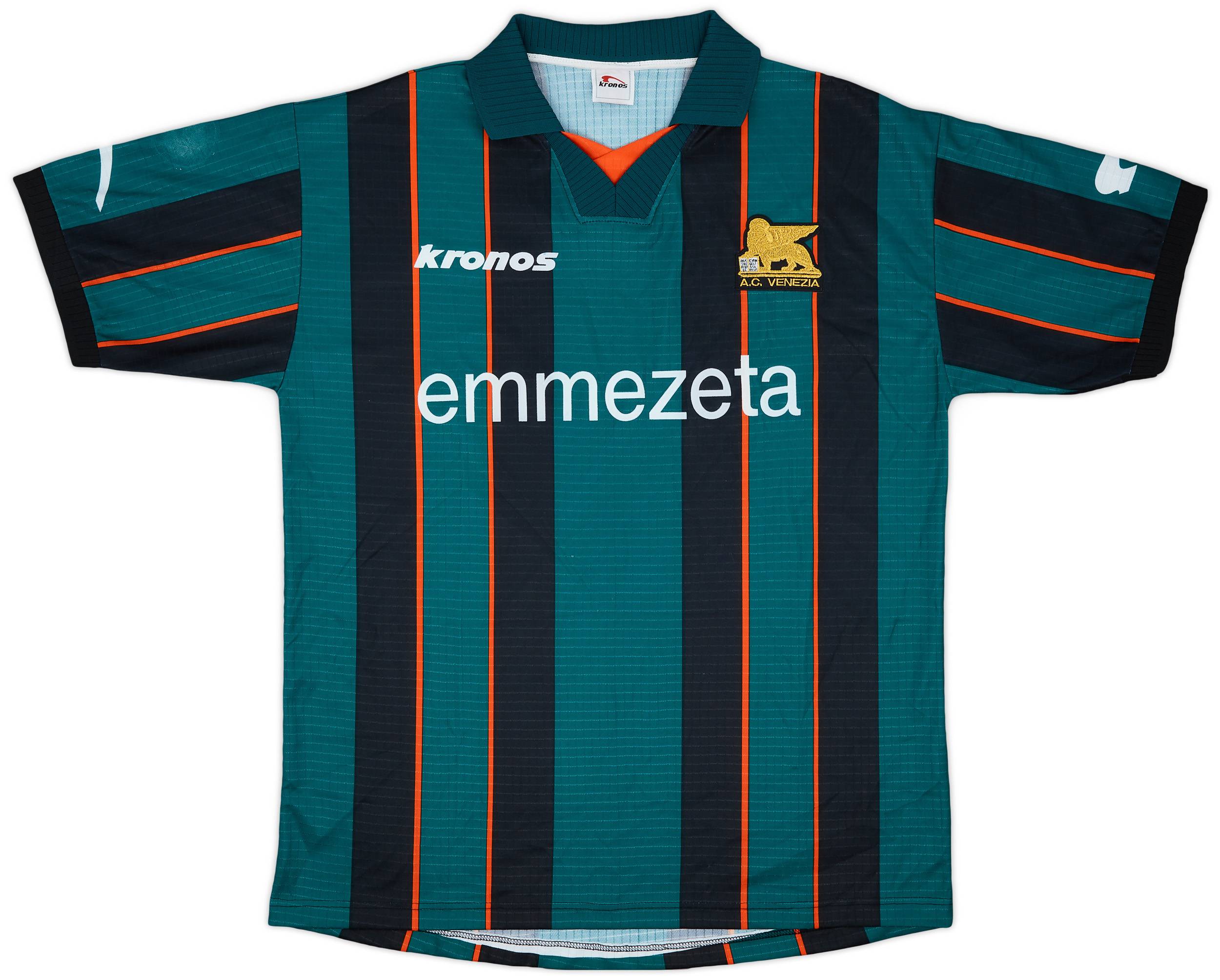 A.C. Venezia シャツ Kronos emmezetta 1999-00 Venezia Home Shirt - 8/10 - (XXL)