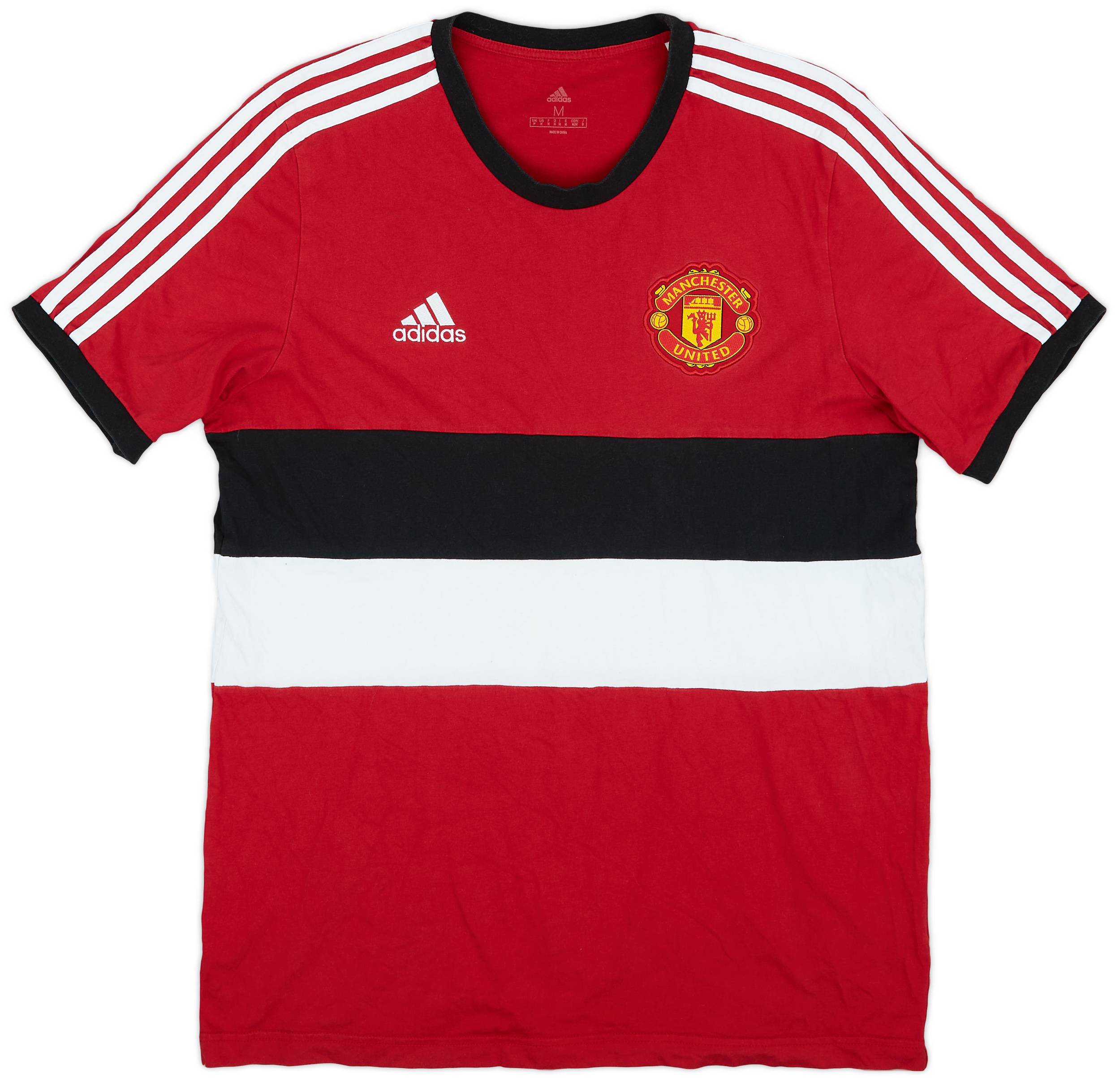2021-22 Manchester United adidas Leisure Tee - 9/10 - (M)