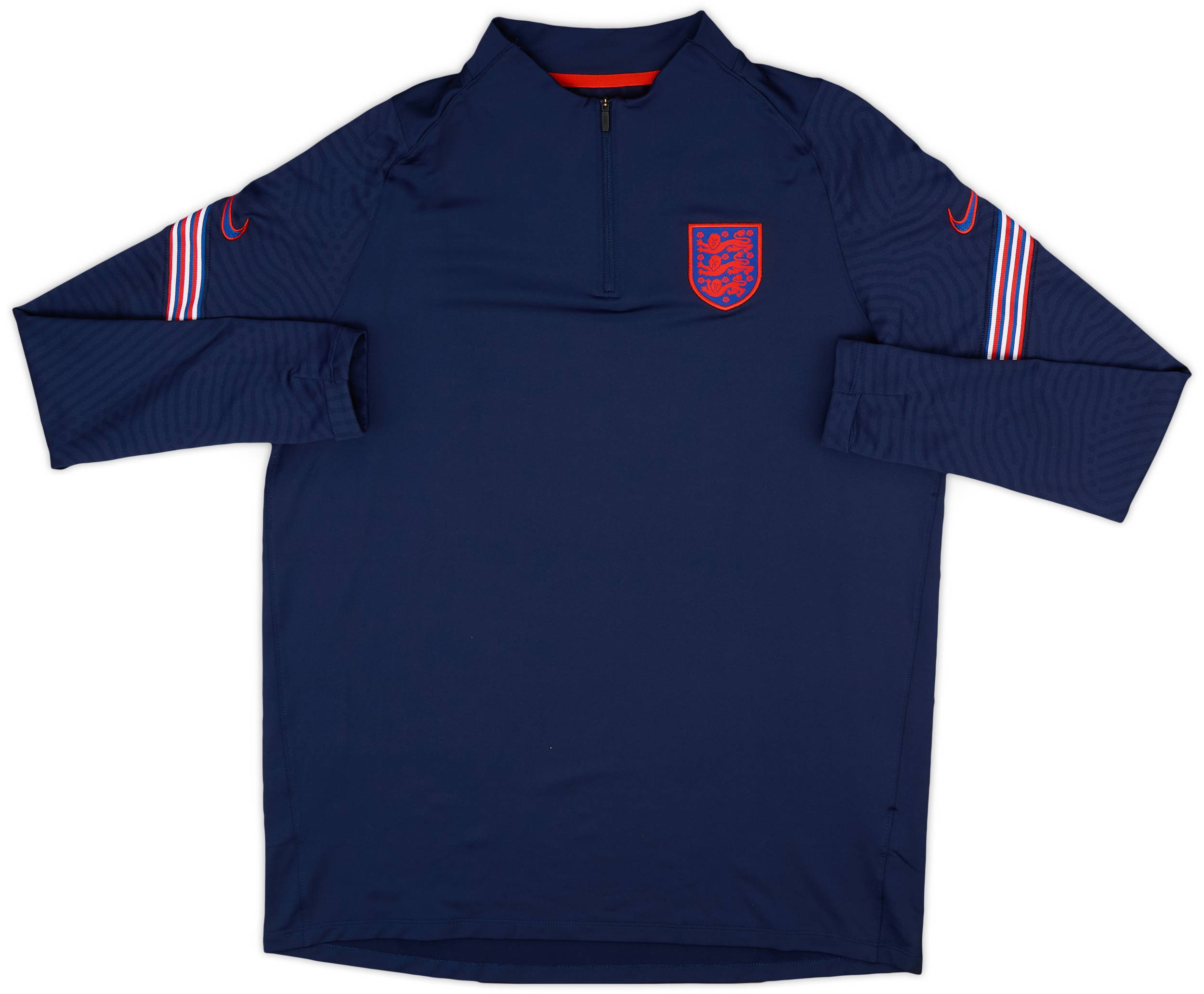 【売れ筋】 2020-21 (XL) - 9/10 - Top Training Zip 1/4 Nike England ウェア