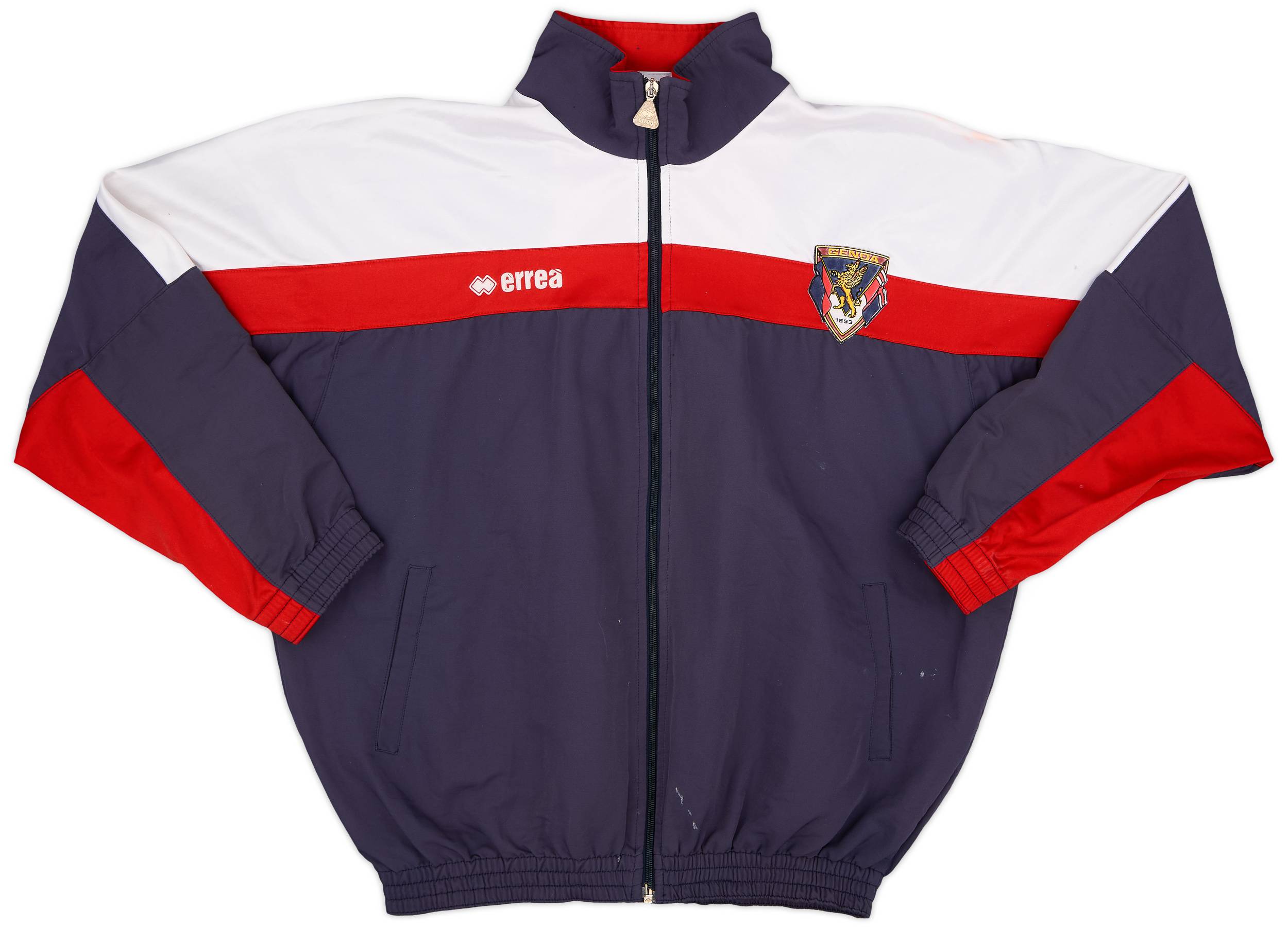 1996-97 Genoa Errea Track Jacket - 6/10 - (L)