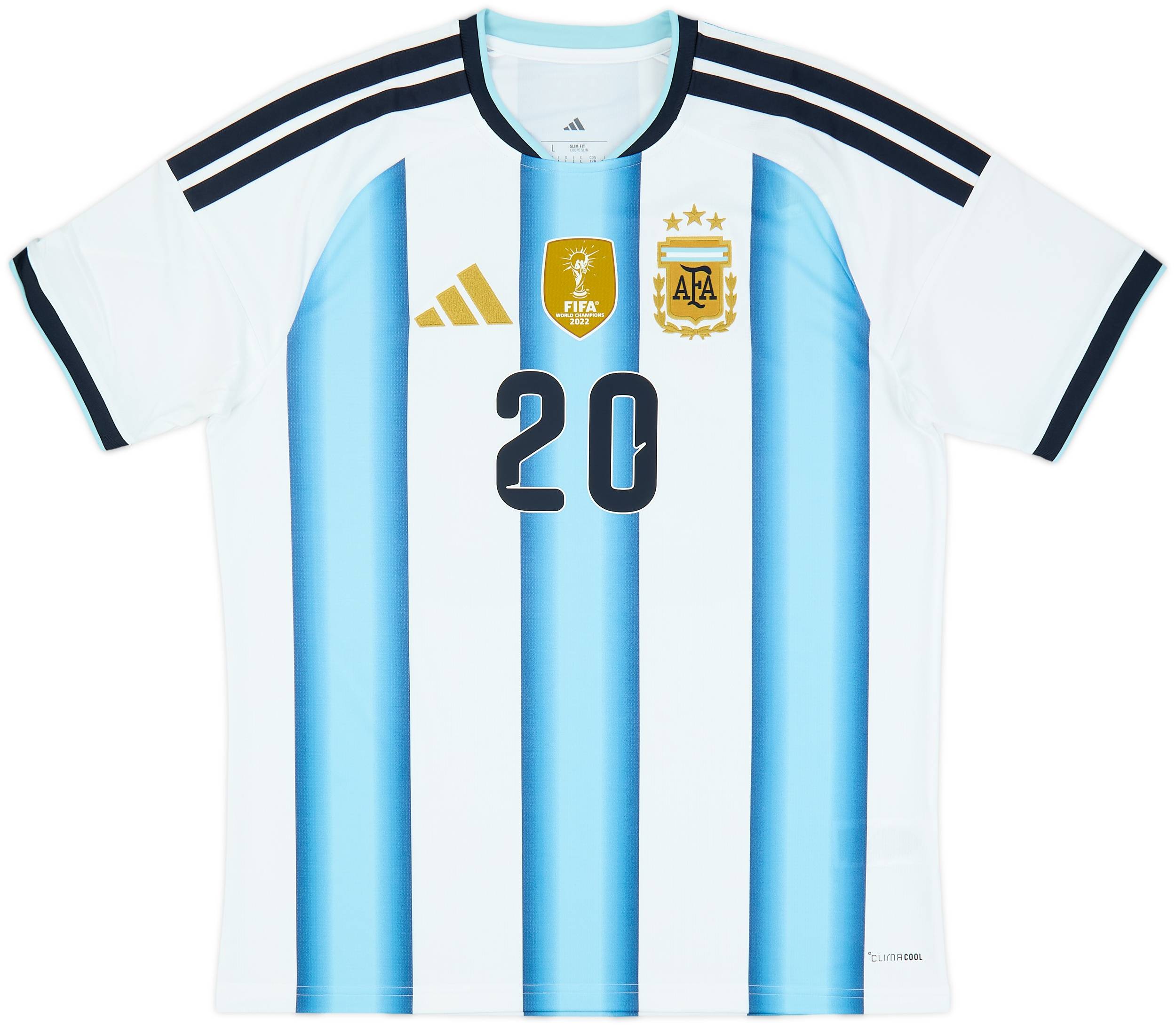 2026-27 Argentina Home Shirt Mac Allister #20