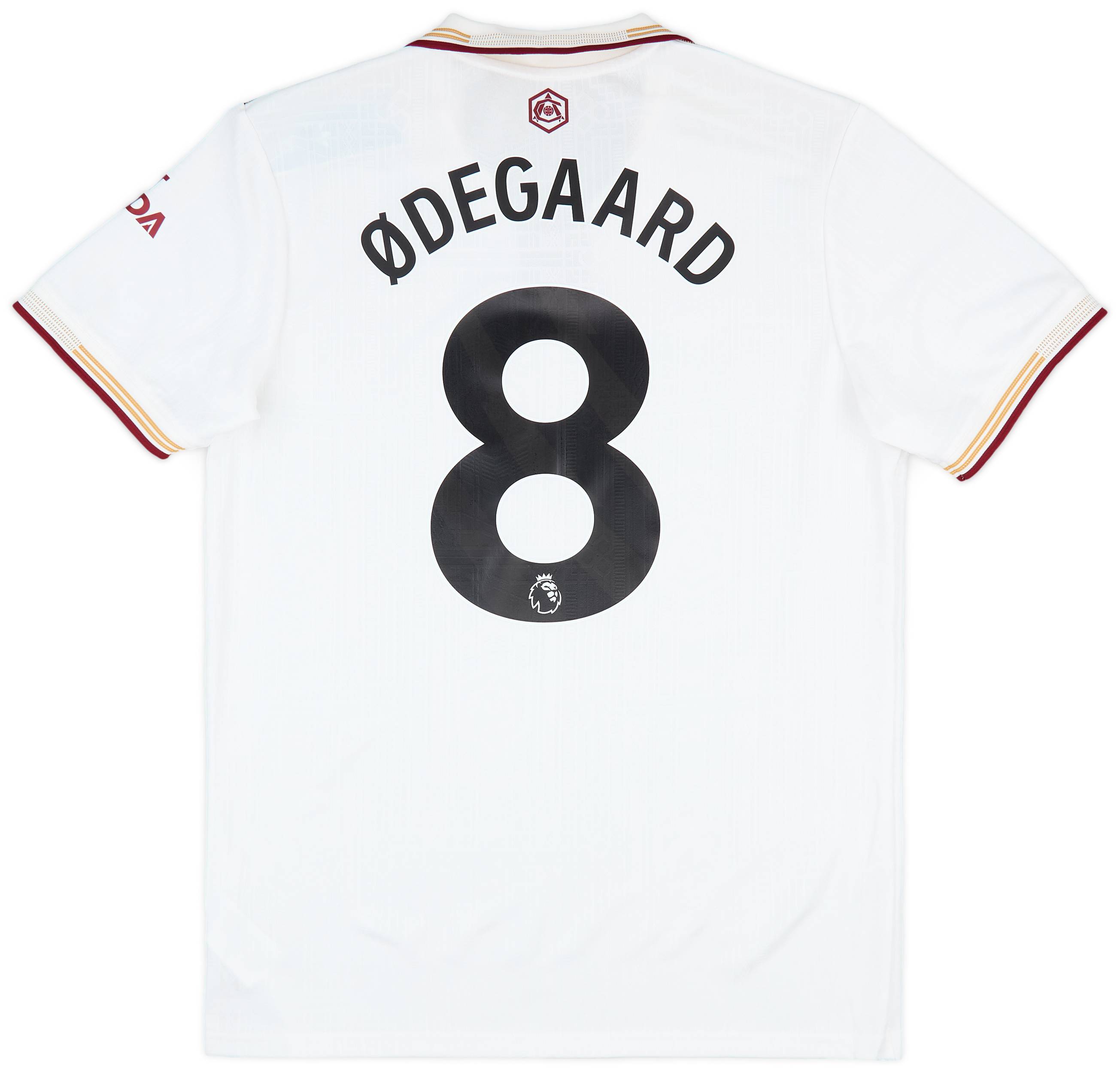 アーセナル ØDEGAARD 8番 シャツ 2021-22 Arsenal Home Shirt Ødegaard #8 - 7/10 - (M)