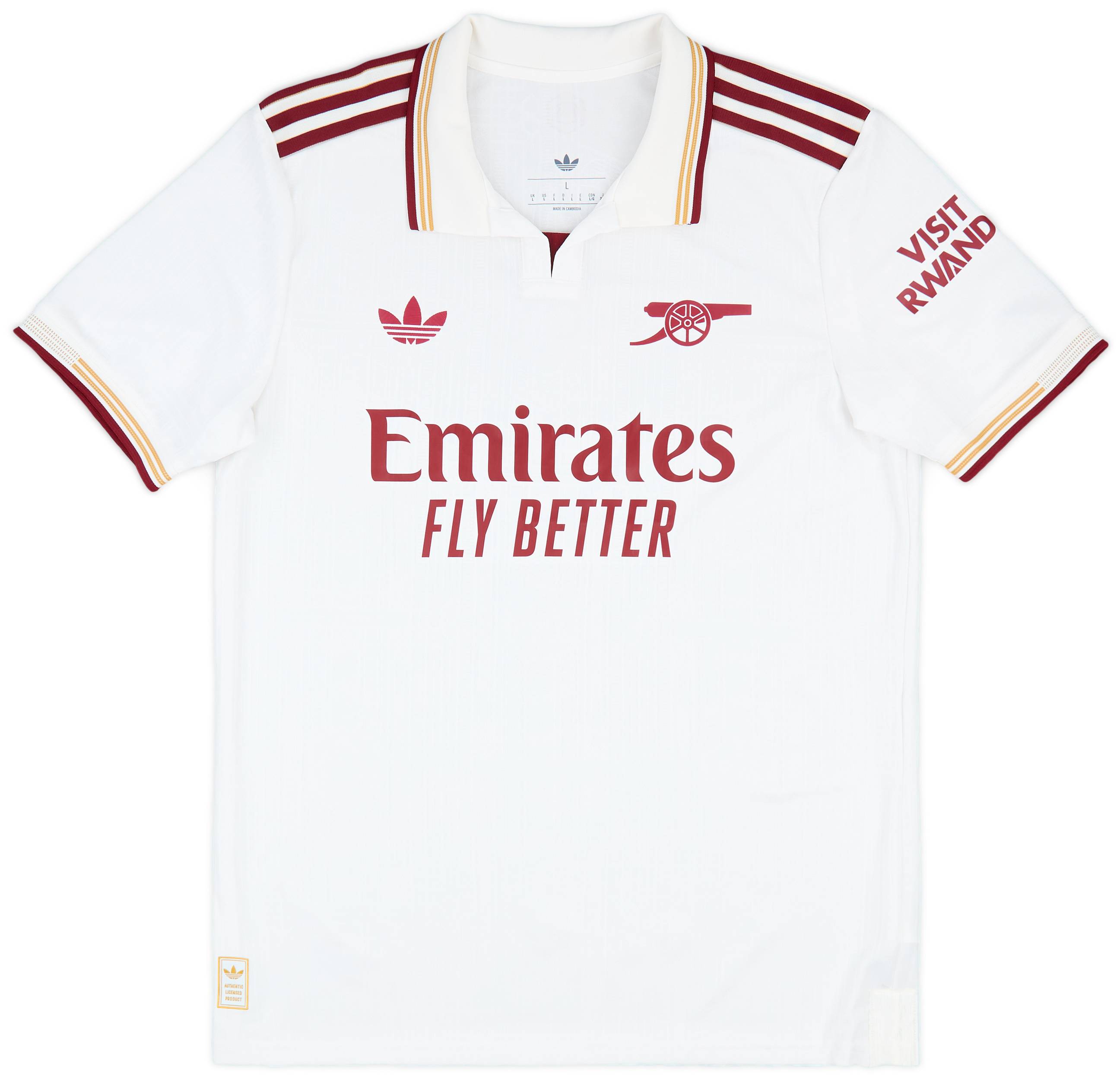 2025-26 Arsenal Authentic Third Shirt Odegaard #8