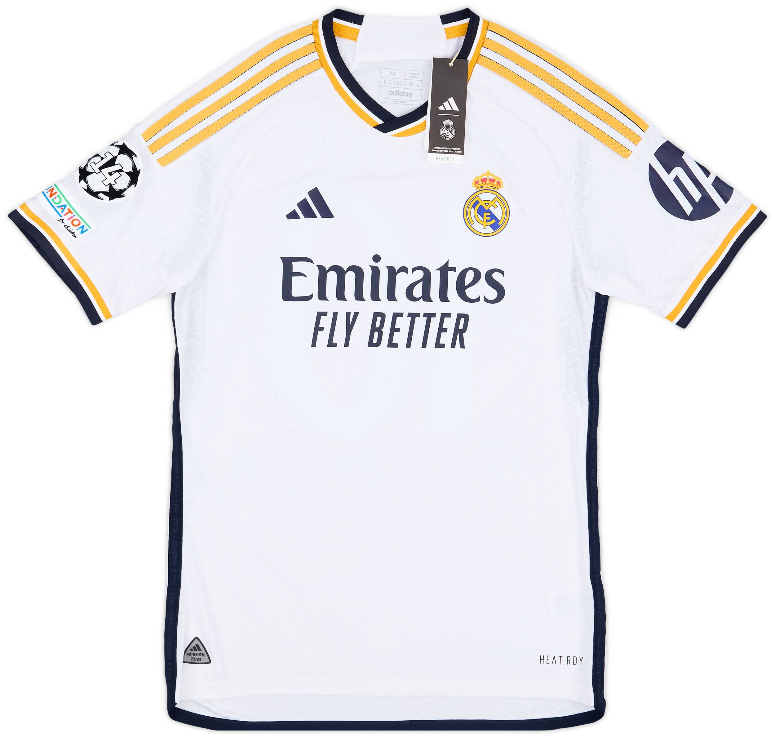 2022-23 Real Madrid Authentic Home Shirt Modric #10