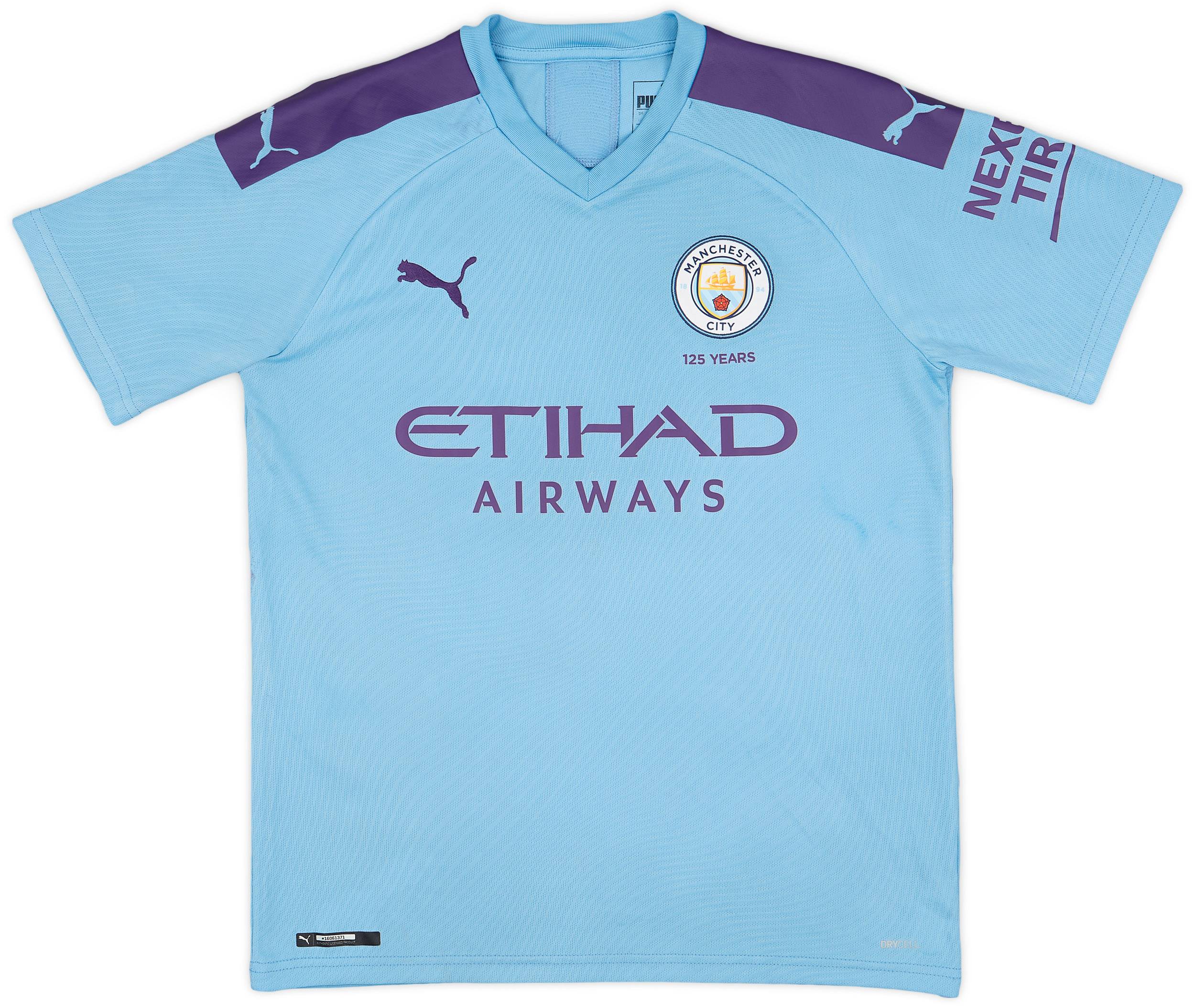 19-20 Manchester City デブライネ #17 2019-20 Manchester City Third Shirt De Bruyne #17 - 6/10 - (M)