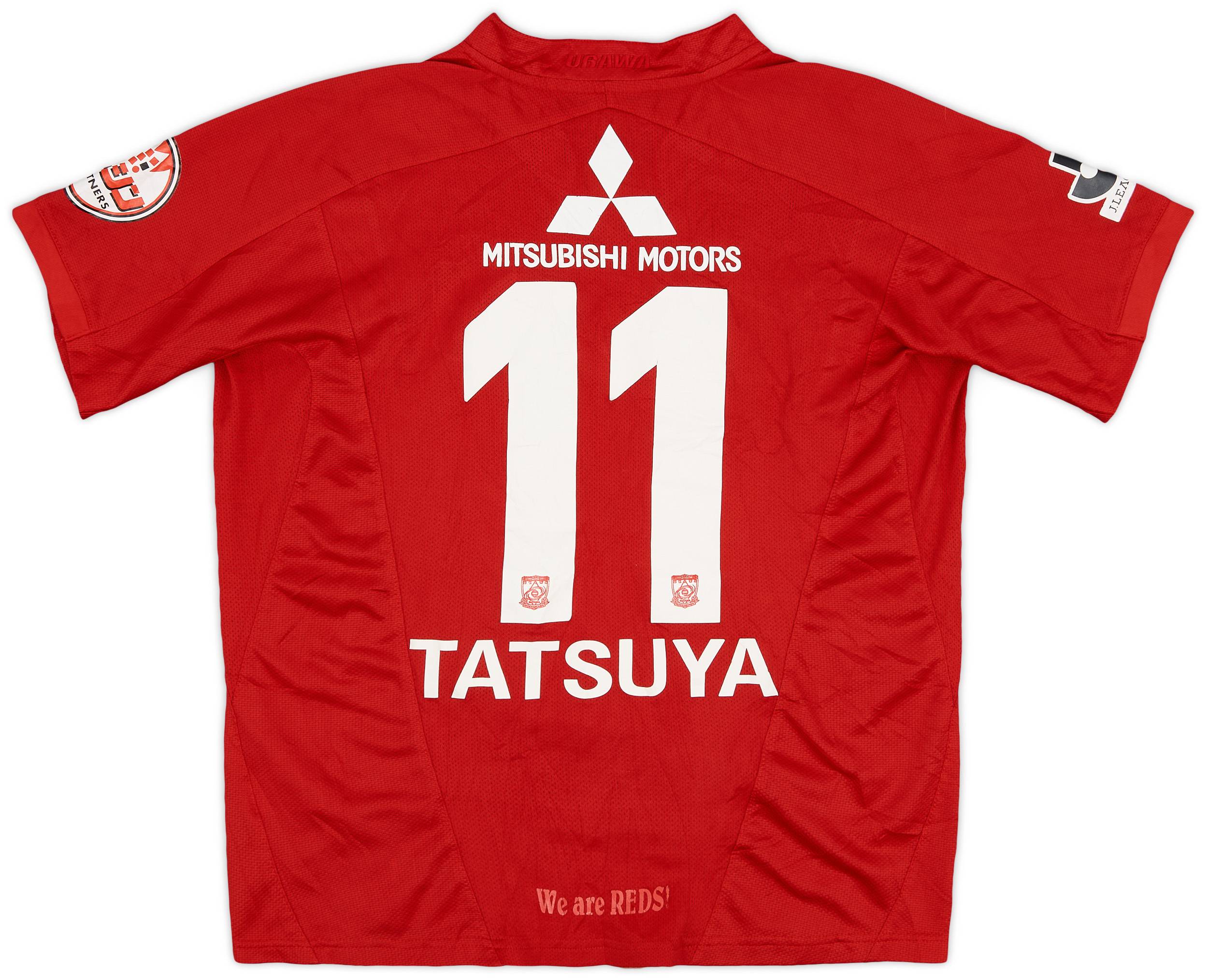 2009 Urawa Red Diamonds Home Shirt Tatsuya #11 - 7/10 - (M)