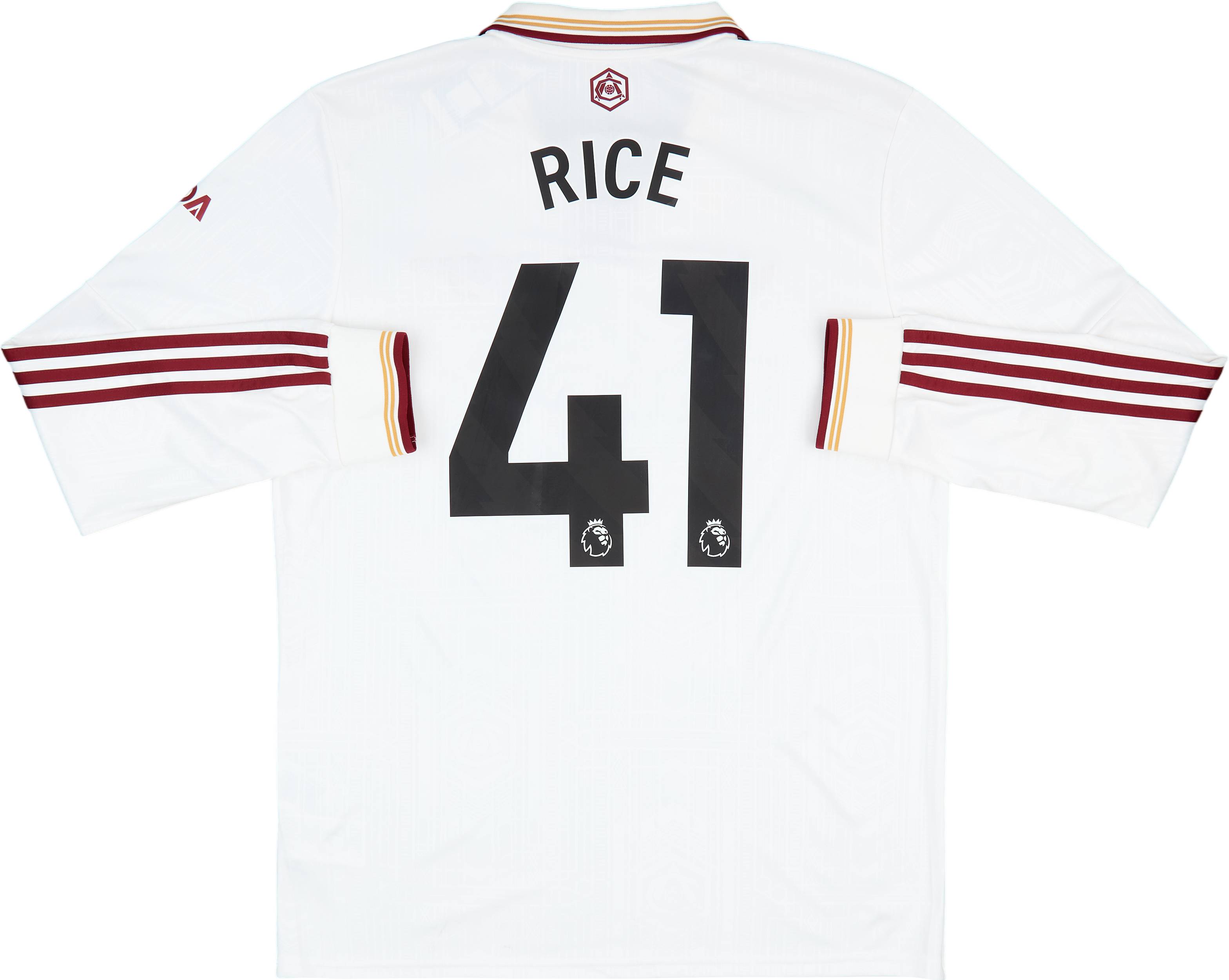 25/26 アーセナル 3rdユニフォーム RICE 41 2025-26 Arsenal Third L/S Shirt Rice #41