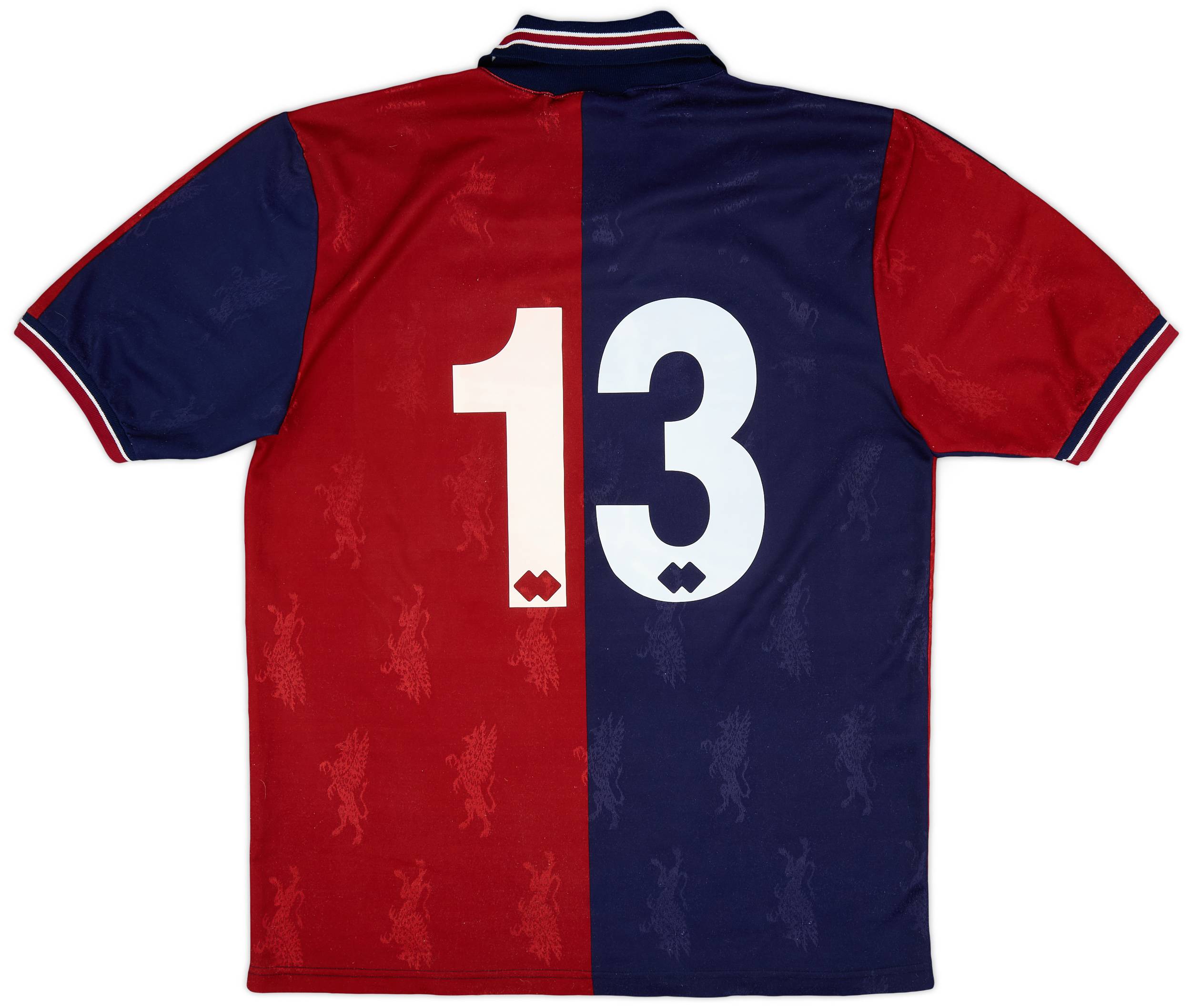 ウェア Genoa 1994 1995 XL 1994-95 Genoa Third Shirt #10 Skuhravý Errea XL