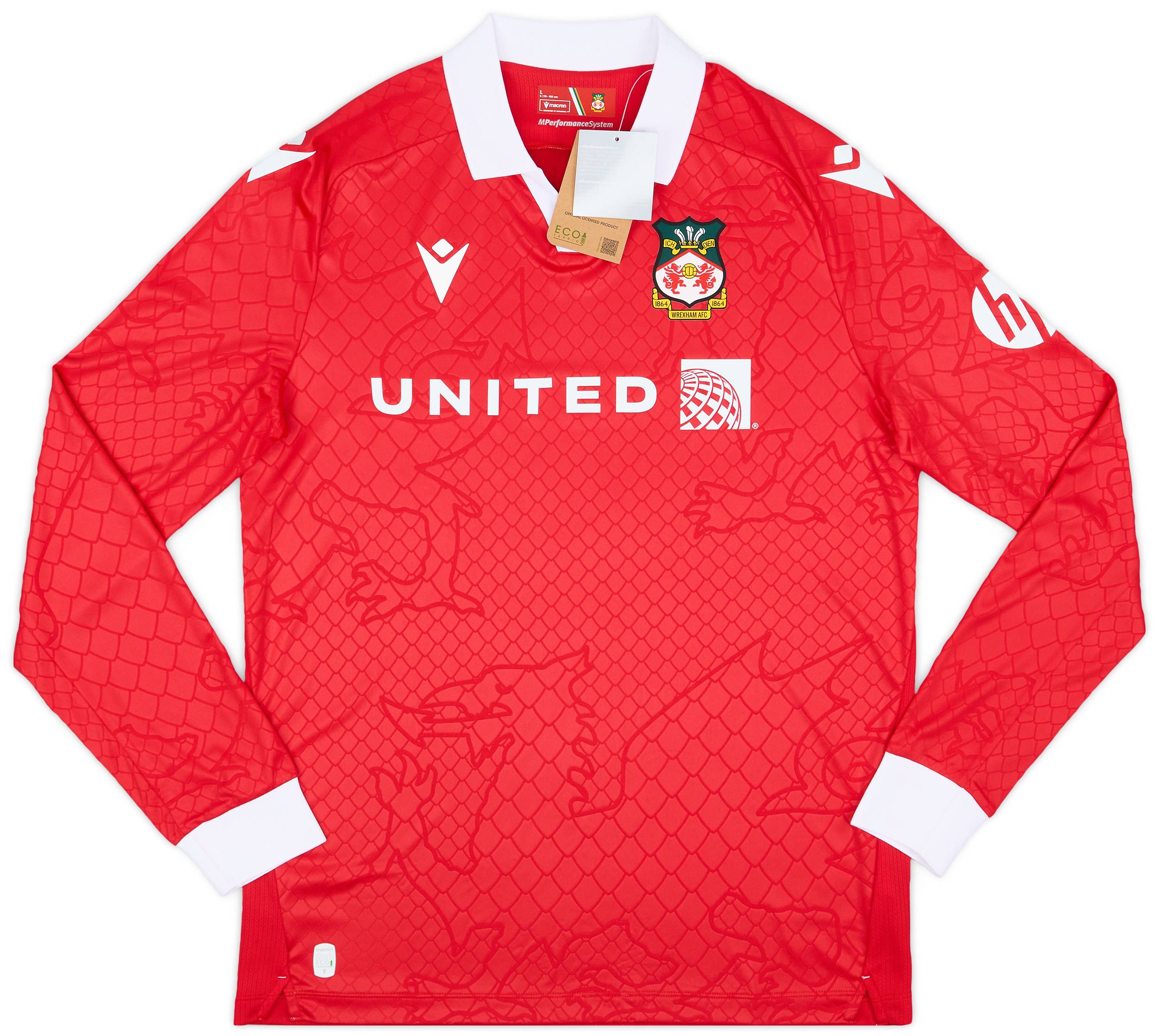 2024-25 Wrexham Home L/S Shirt