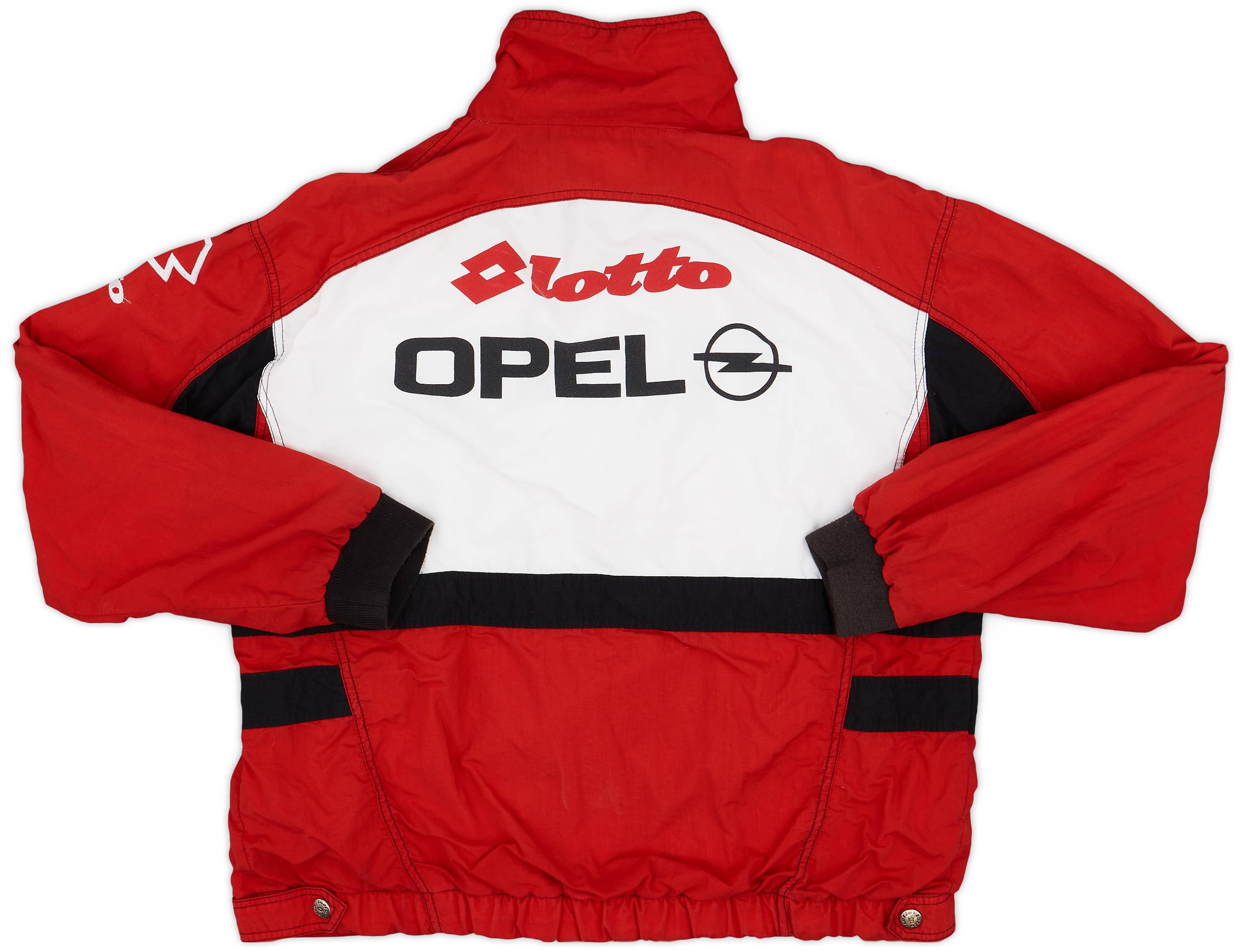 1995-96 AC Milan Lotto Track Jacket - 8/10 - (L)