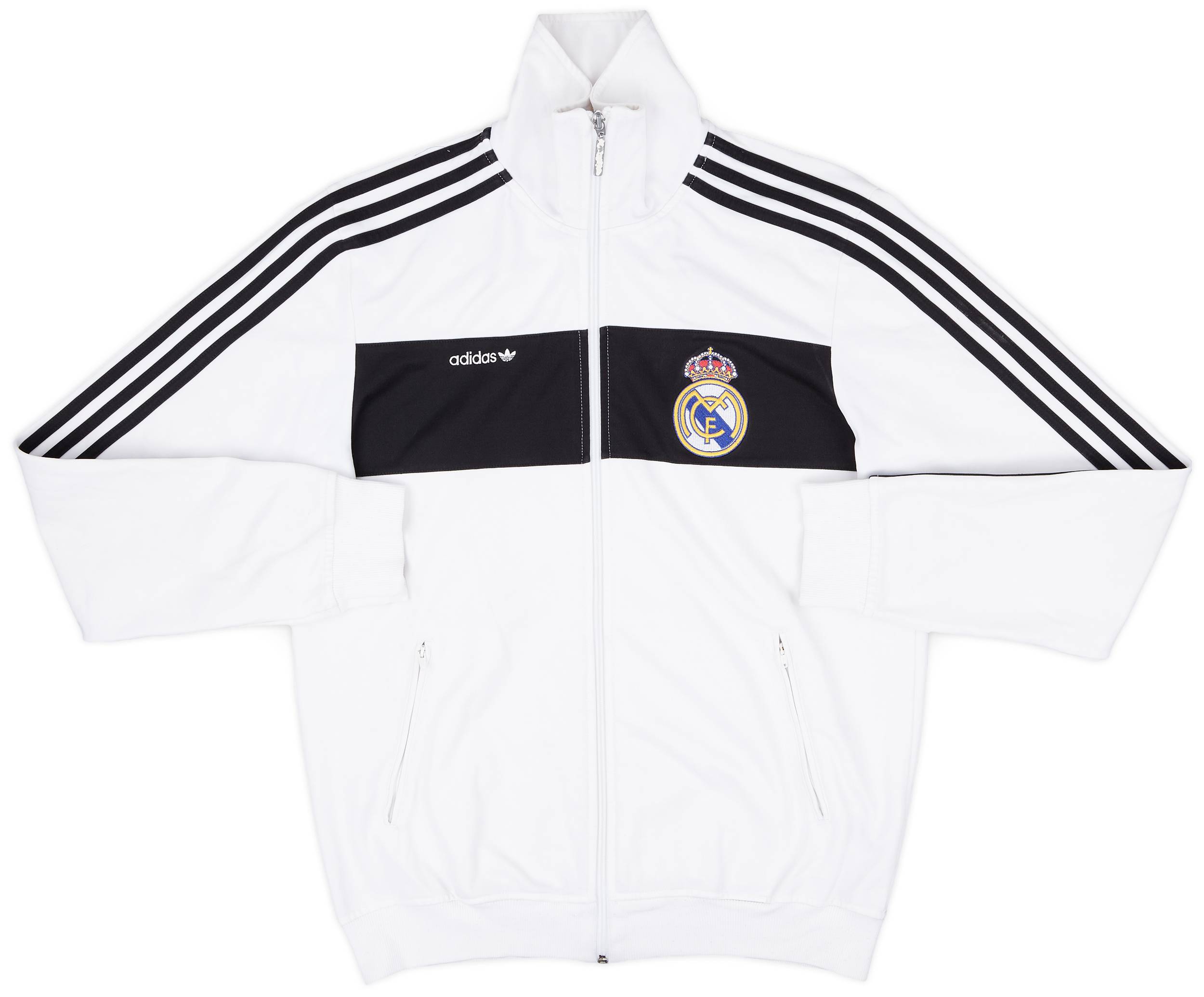 2012-13 Real Madrid adidas Hooded Track Jacket - 7/10 - (L)