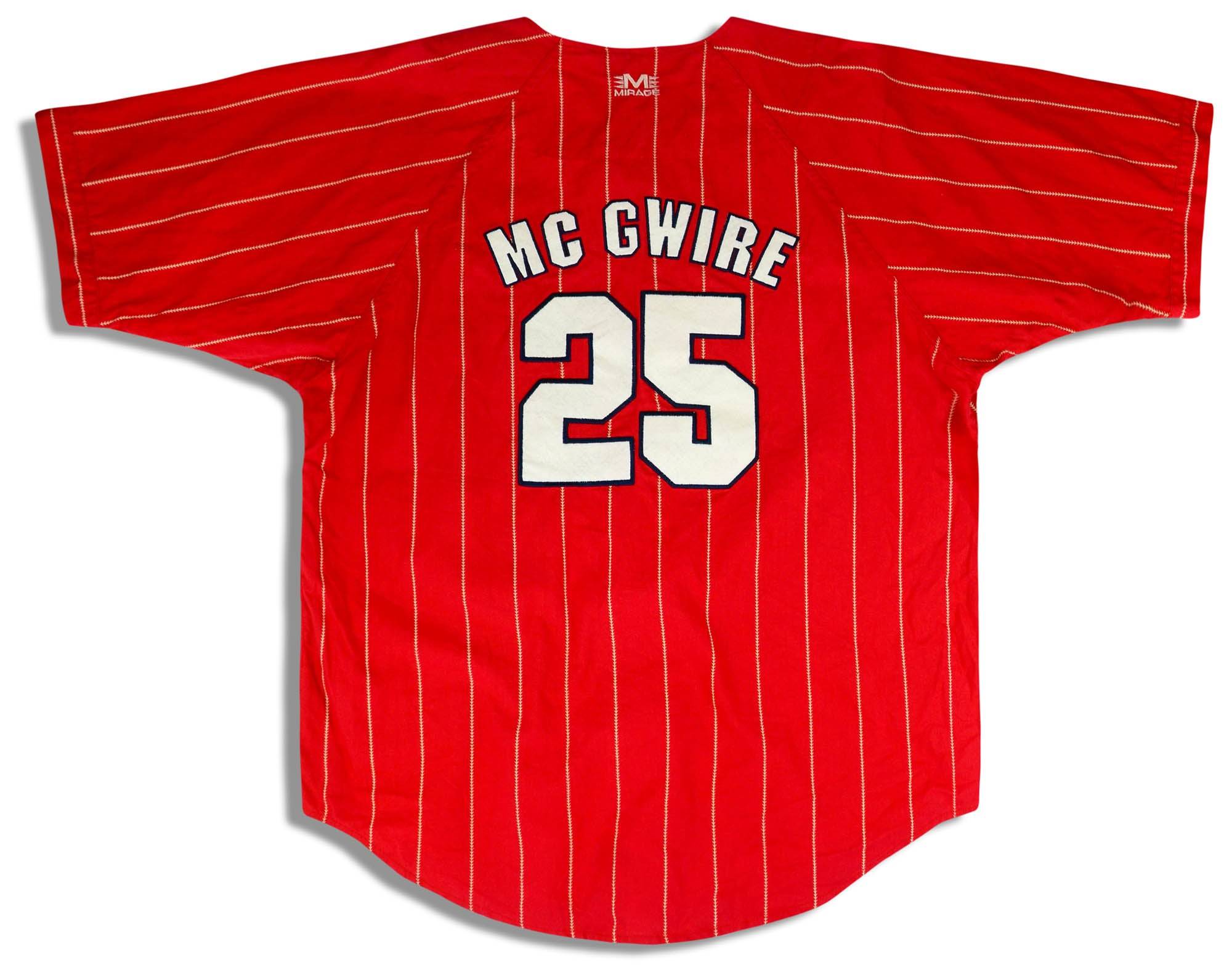 1990s St. Louis Cardinals McGwire #25 Mirage Jersey L