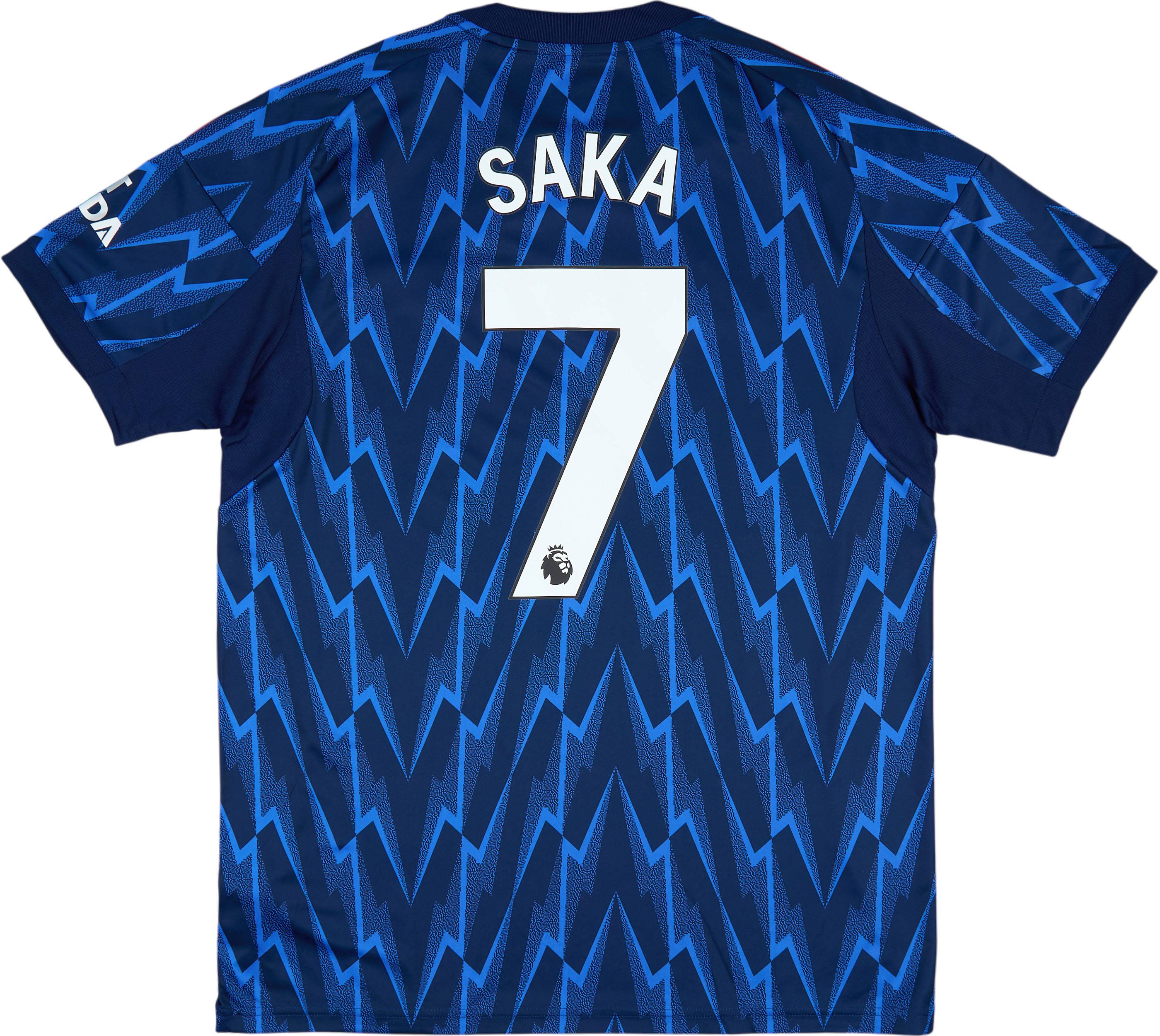 2025-26 Arsenal Away Shirt Saka #7