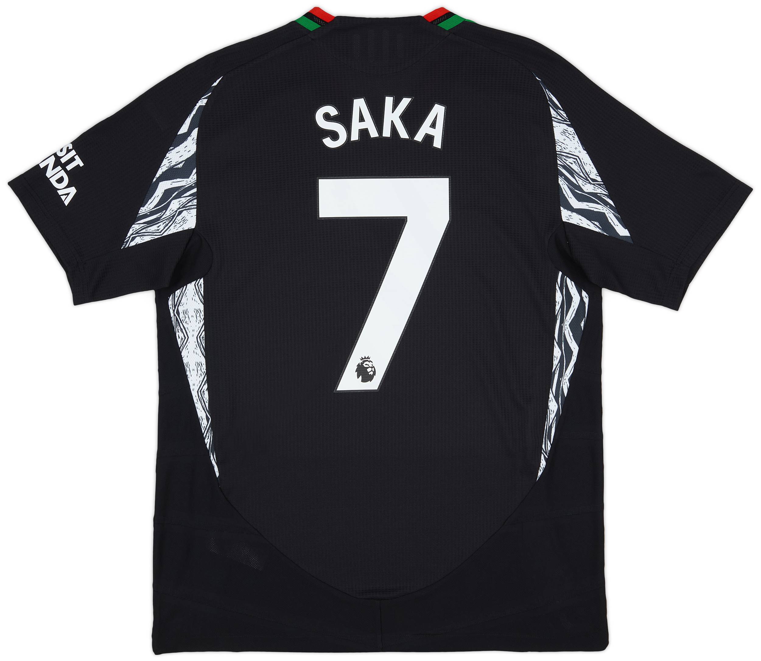 アーセナル 2023-24 シーズン シャツ SAKA 7 adidas Arsenal Authentic Home L/S Saka 7 Jersey 2025-2026 (Premier