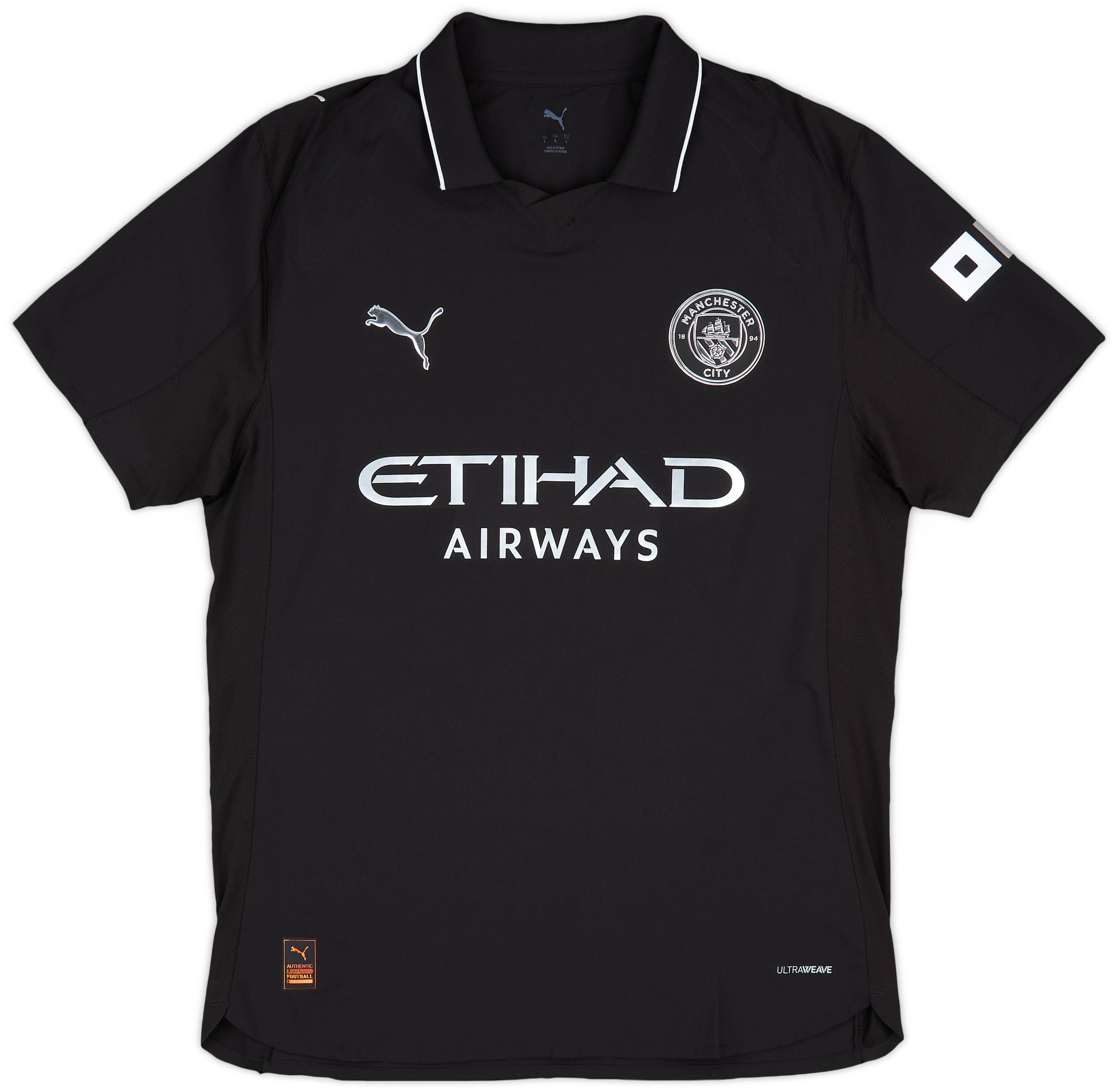 2025-26 Manchester City Authentic Away Shirt Foden #47