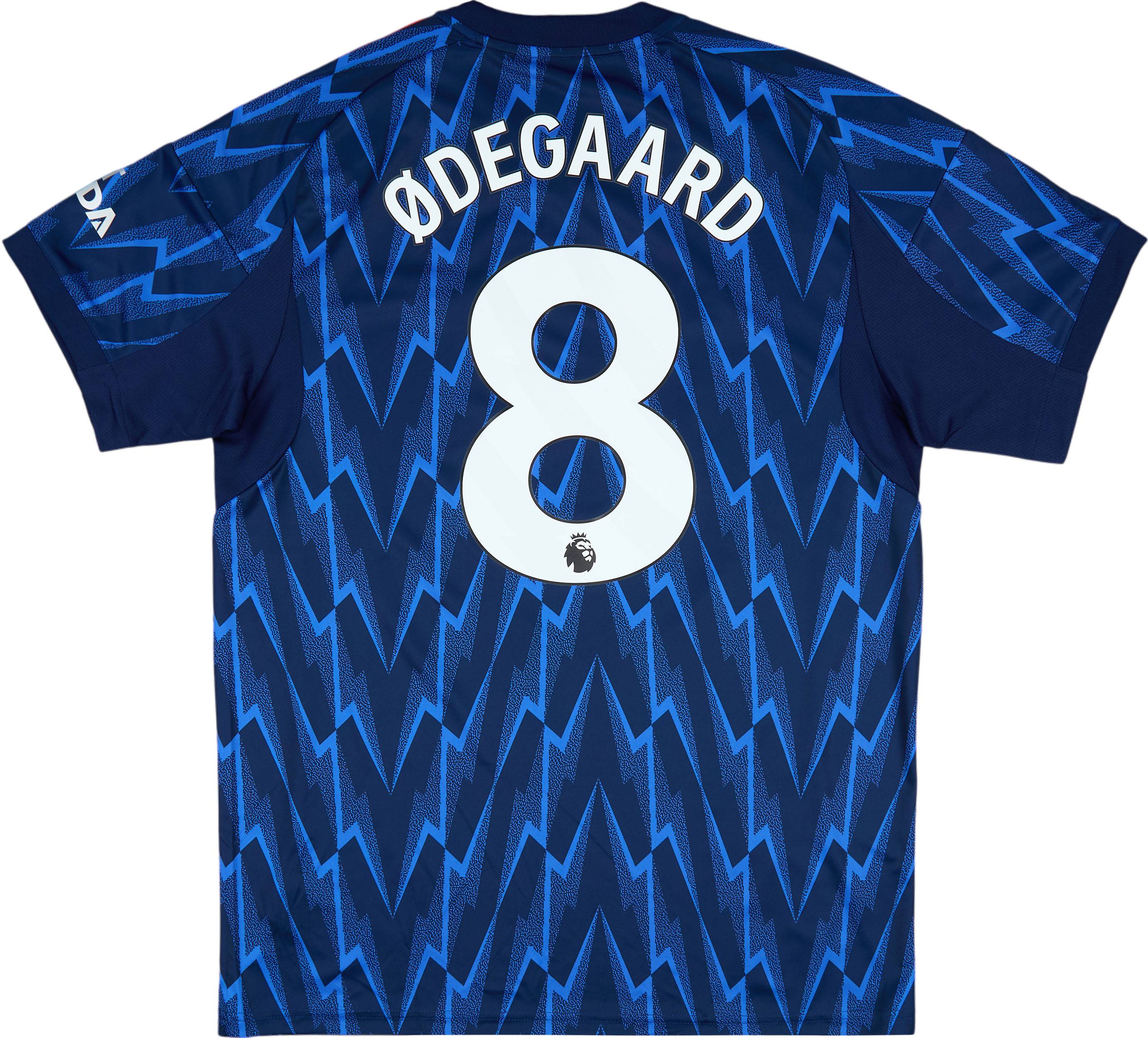 アーセナル ØDEGAARD 8 サッカーシャツ アーセナル 2025-26 ホームユニフォーム Ødegaard 8 プリント
