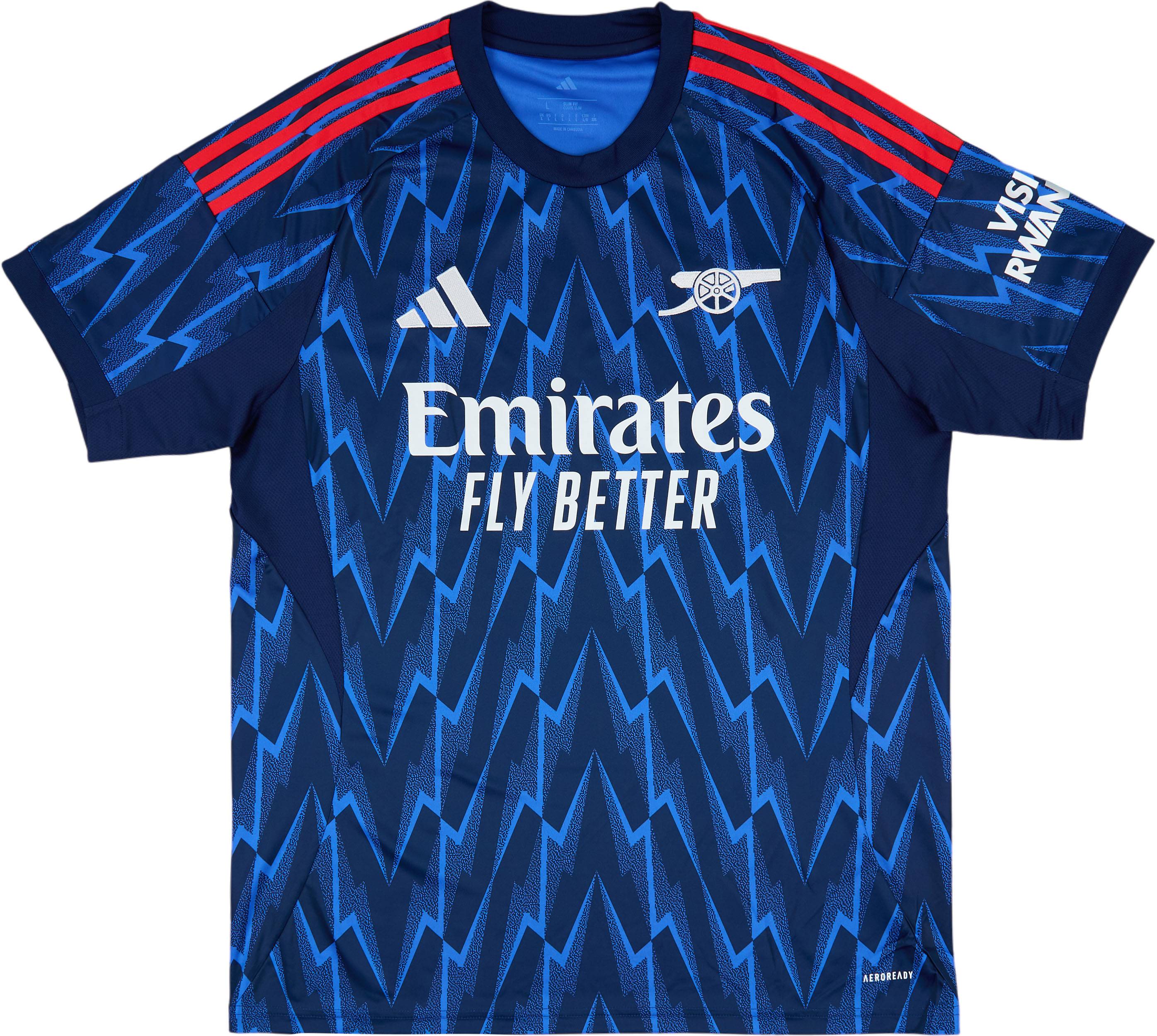 2025-26 Arsenal Away Shirt Odegaard #8