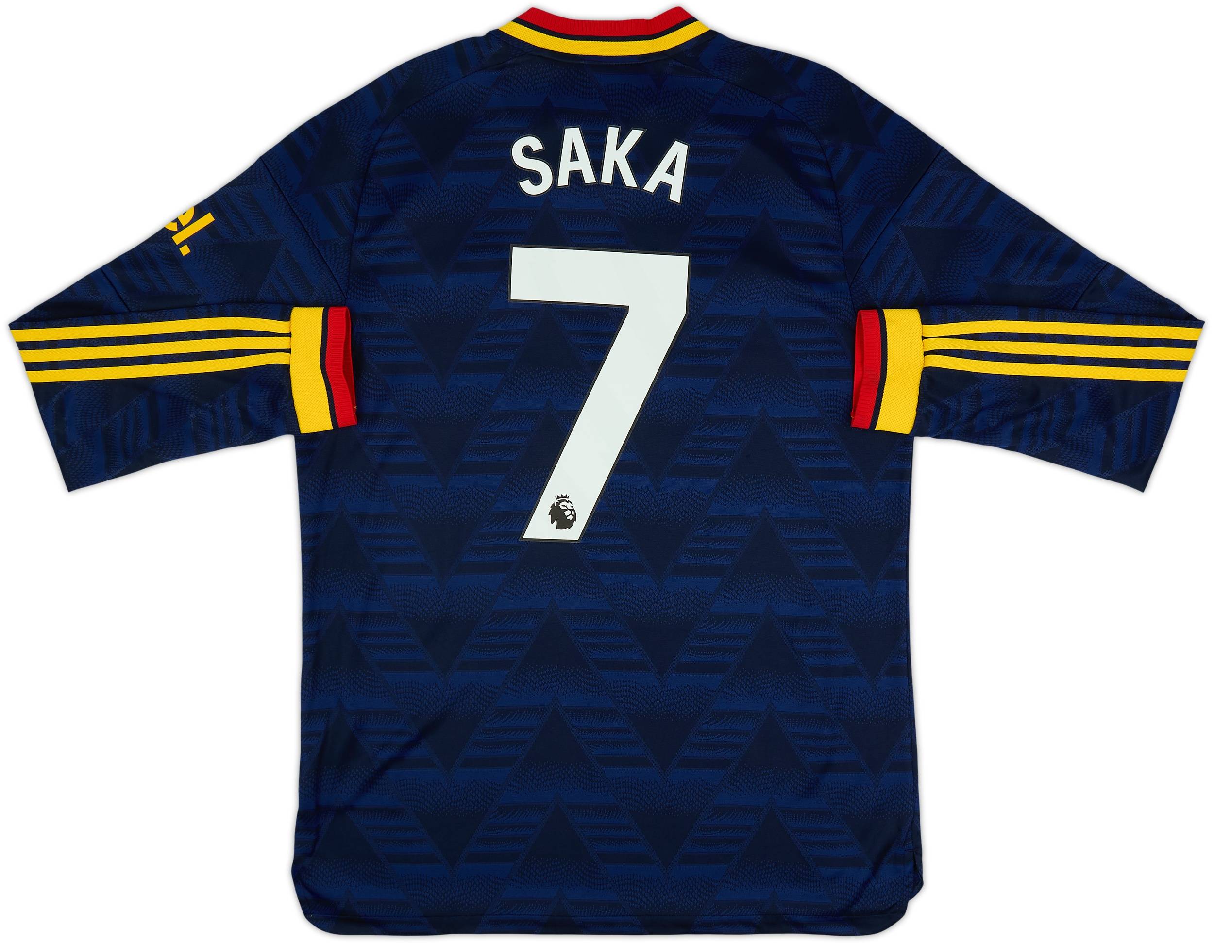 2026-27 Arsenal Authentic Away L/S Shirt Saka #7