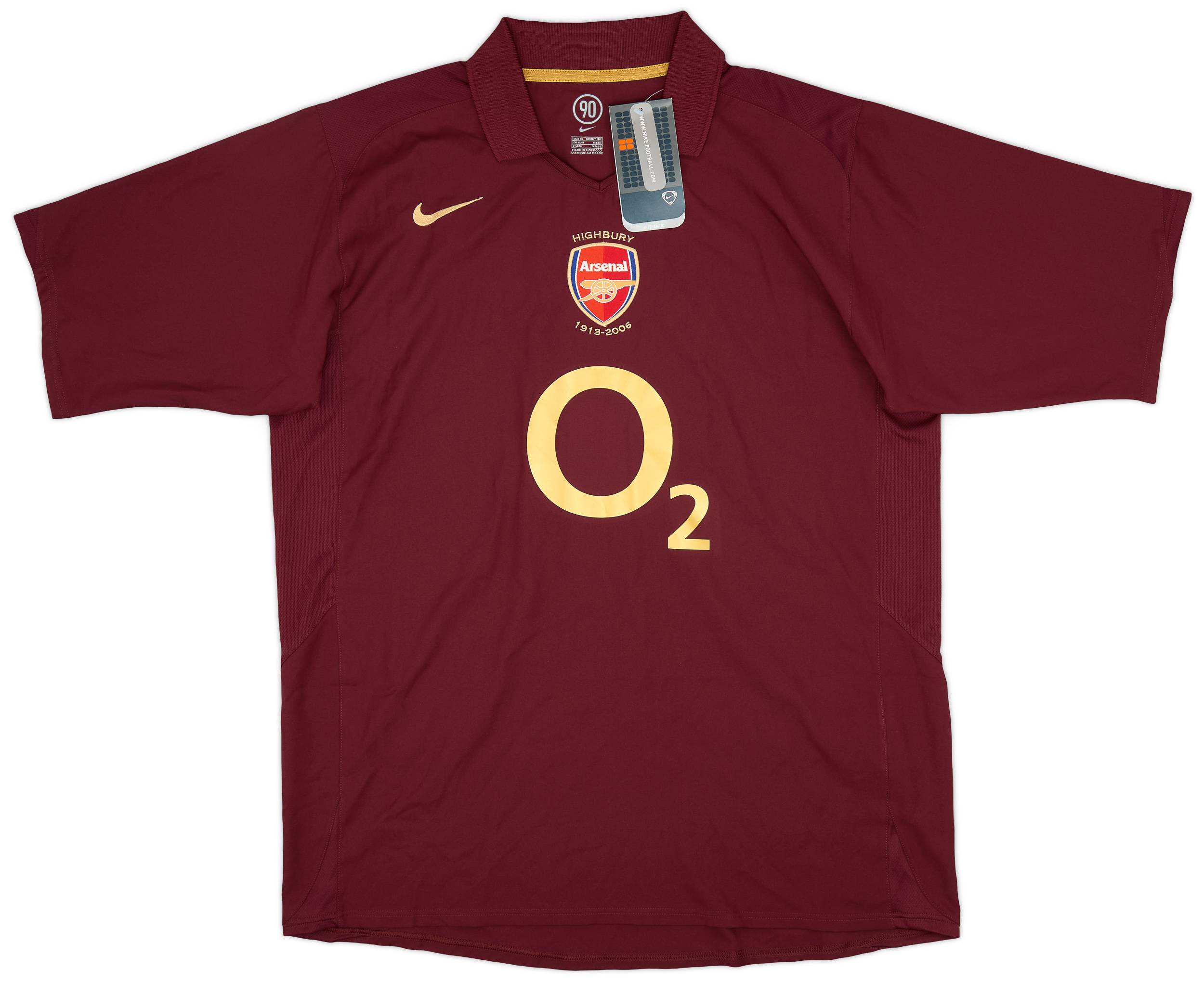 Arsenal 05-06 Home Long-Sleeve Jersey - Henry #14 | eBay