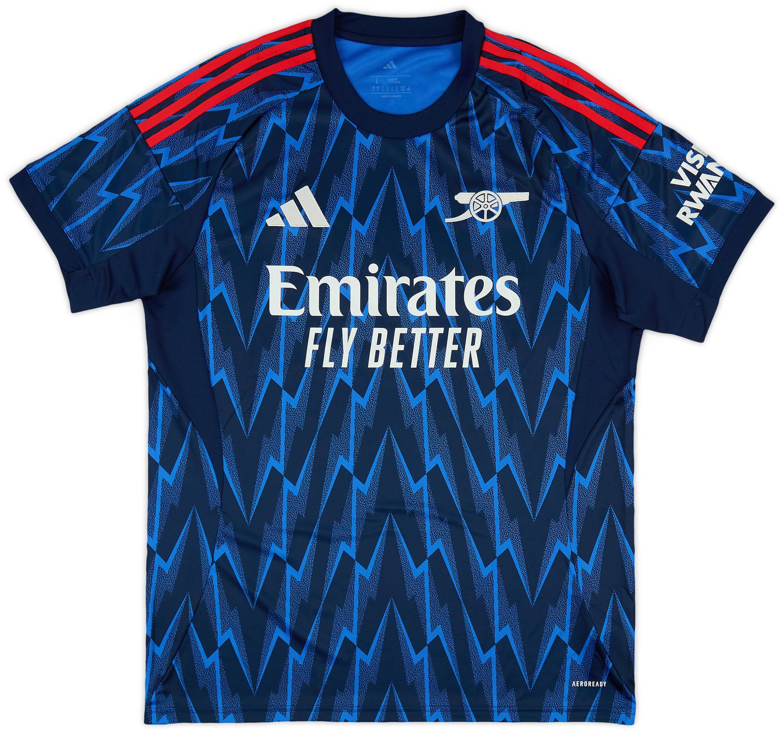 新品（14 番 GYÖKERES）2025 年アーセナルユニフォーム M アーセナル 2025-26 サード オーセンティックユニフォーム