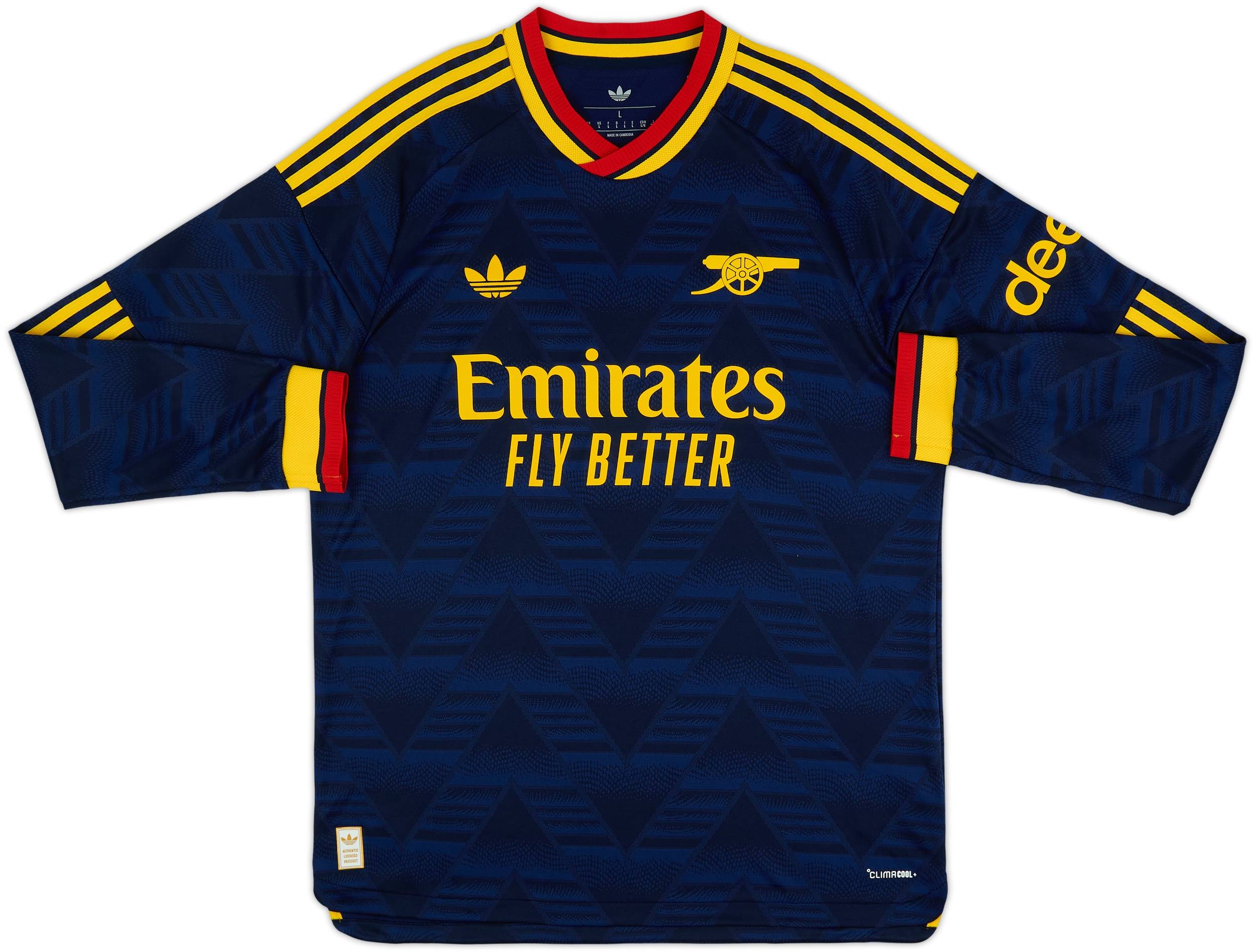 2026-27 Arsenal Authentic Away L/S Shirt Eze #10