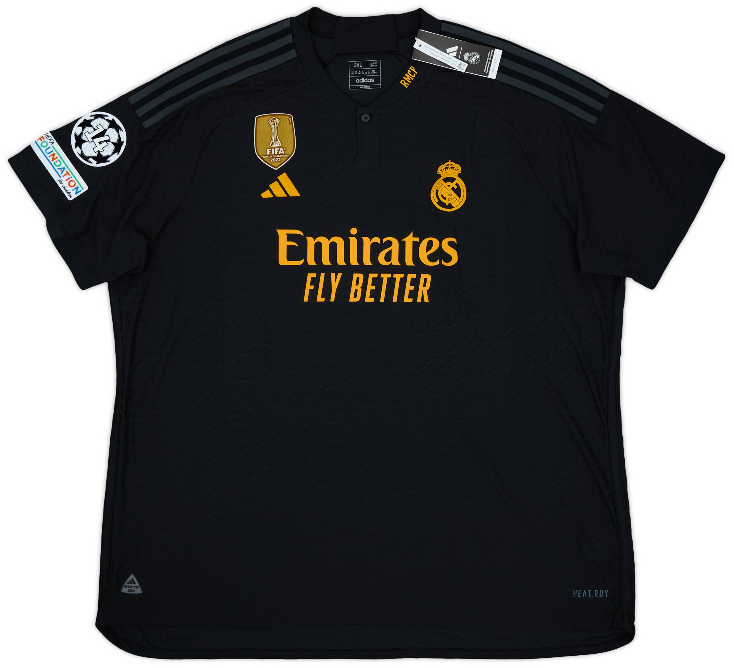 2023-24 Real Madrid Authentic Third Shirt Kroos #8 (3XL)