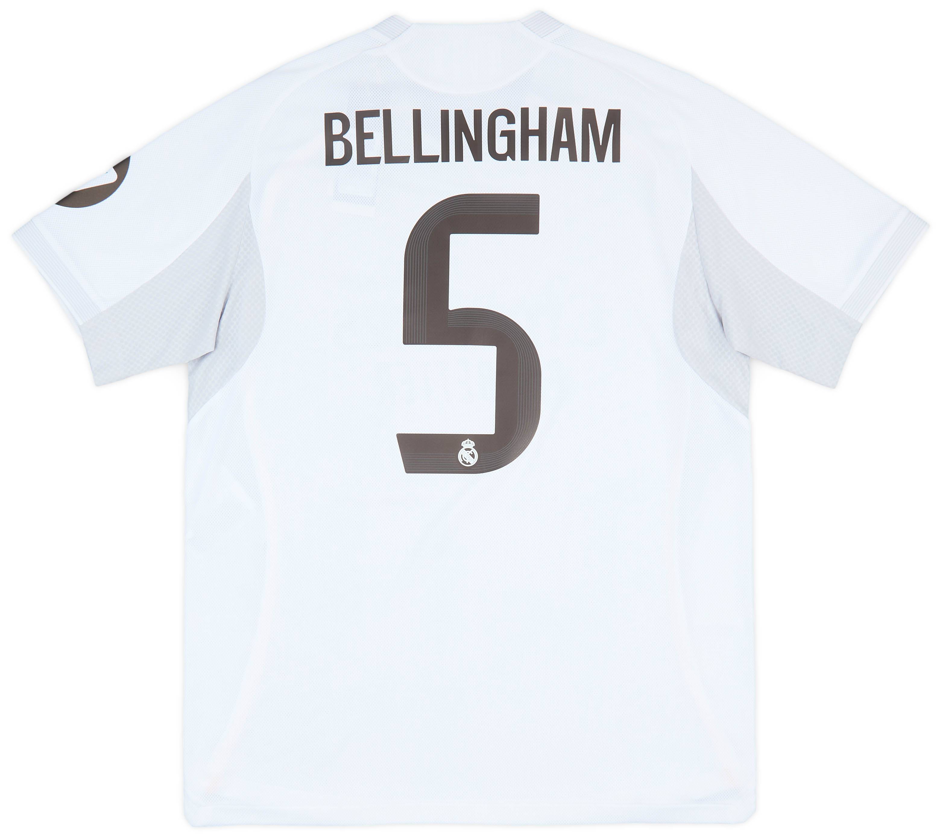 2025-26 Real Madrid Away L/S Shirt Bellingham #5