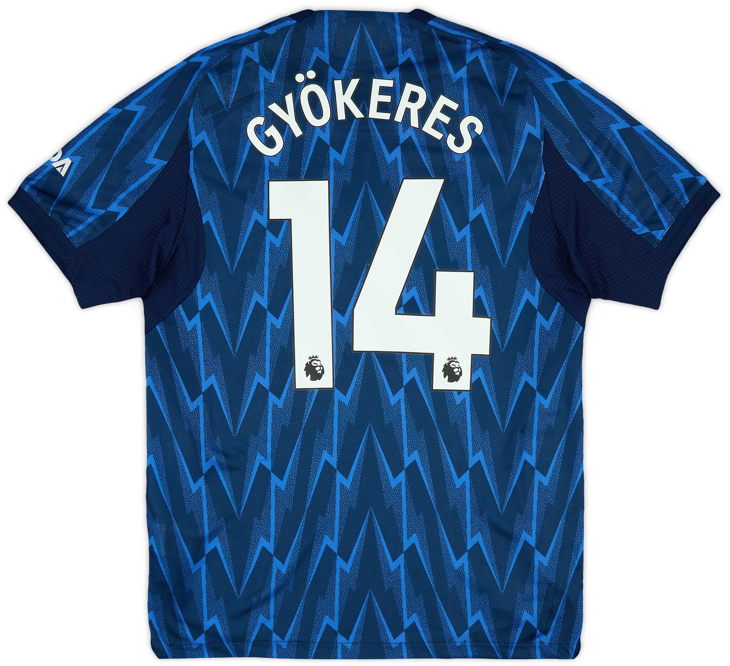 2025-26 Arsenal Authentic Away Shirt Gyokeres #14