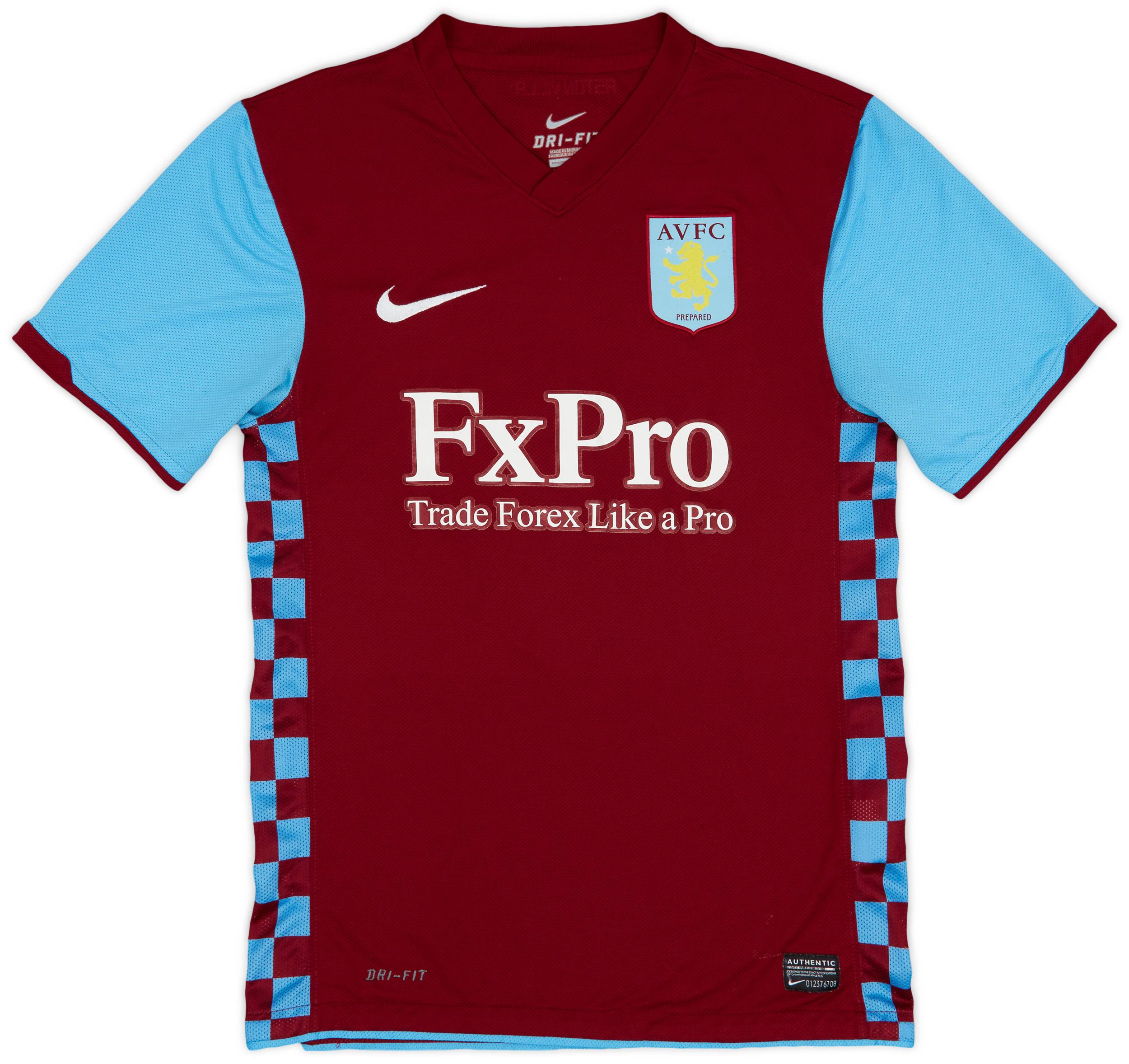 2010-11 Aston Villa Home Shirt Pires #8 - 5/10 - (S)